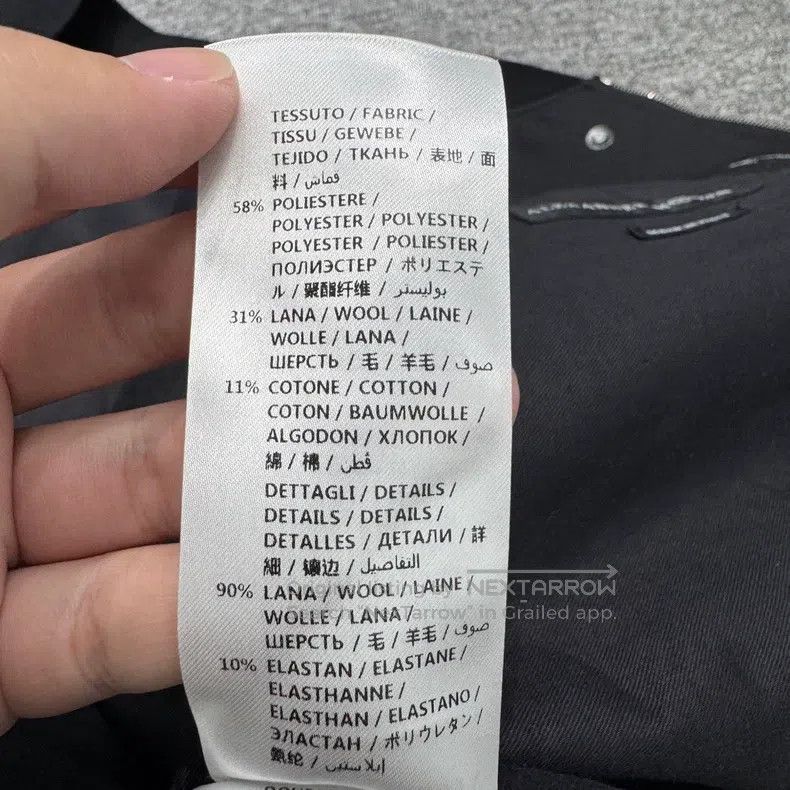 Alexander McQueen Alexander Mcqueen Jacket with a pin pattern Size US M / EU 48-50 / 2 - 5 Thumbnail
