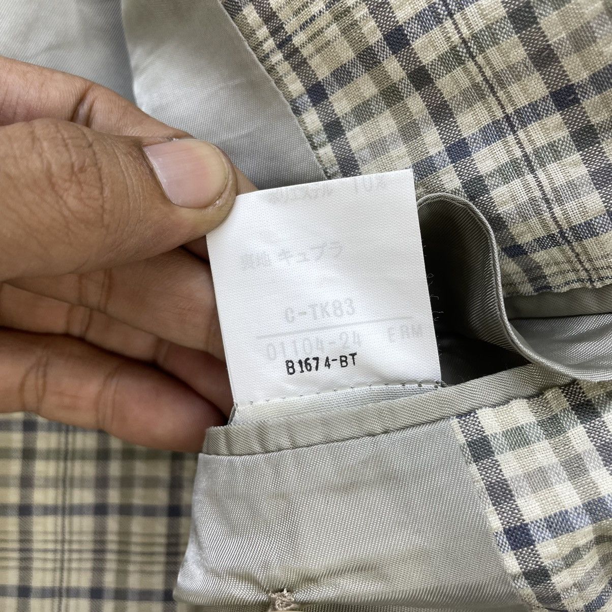 Burberry 🔥Vintage Burberrys Quileted Checked Jacket Size US M / EU 48-50 / 2 - 9 Thumbnail