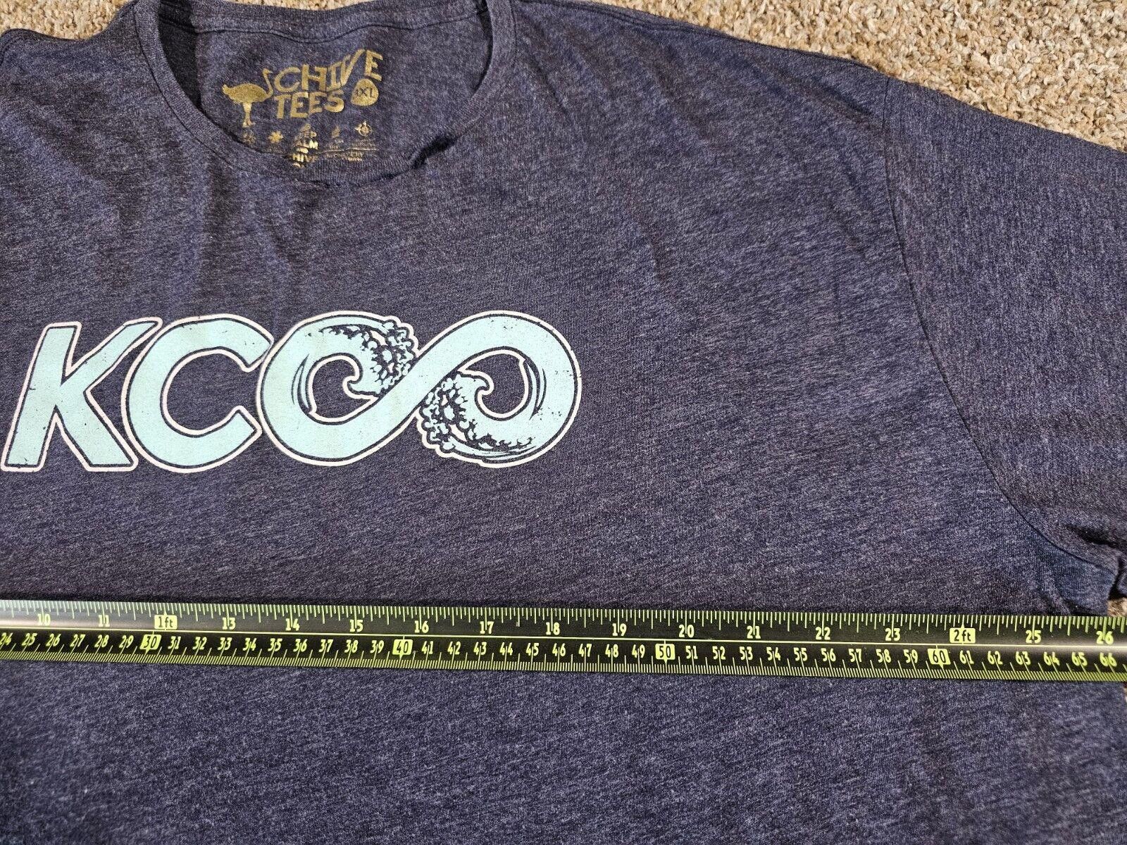Designer KCCO Rip Curl Waves Chive tees 3xl tshirt Size US XXL / EU 58 / 5 - 6 Thumbnail