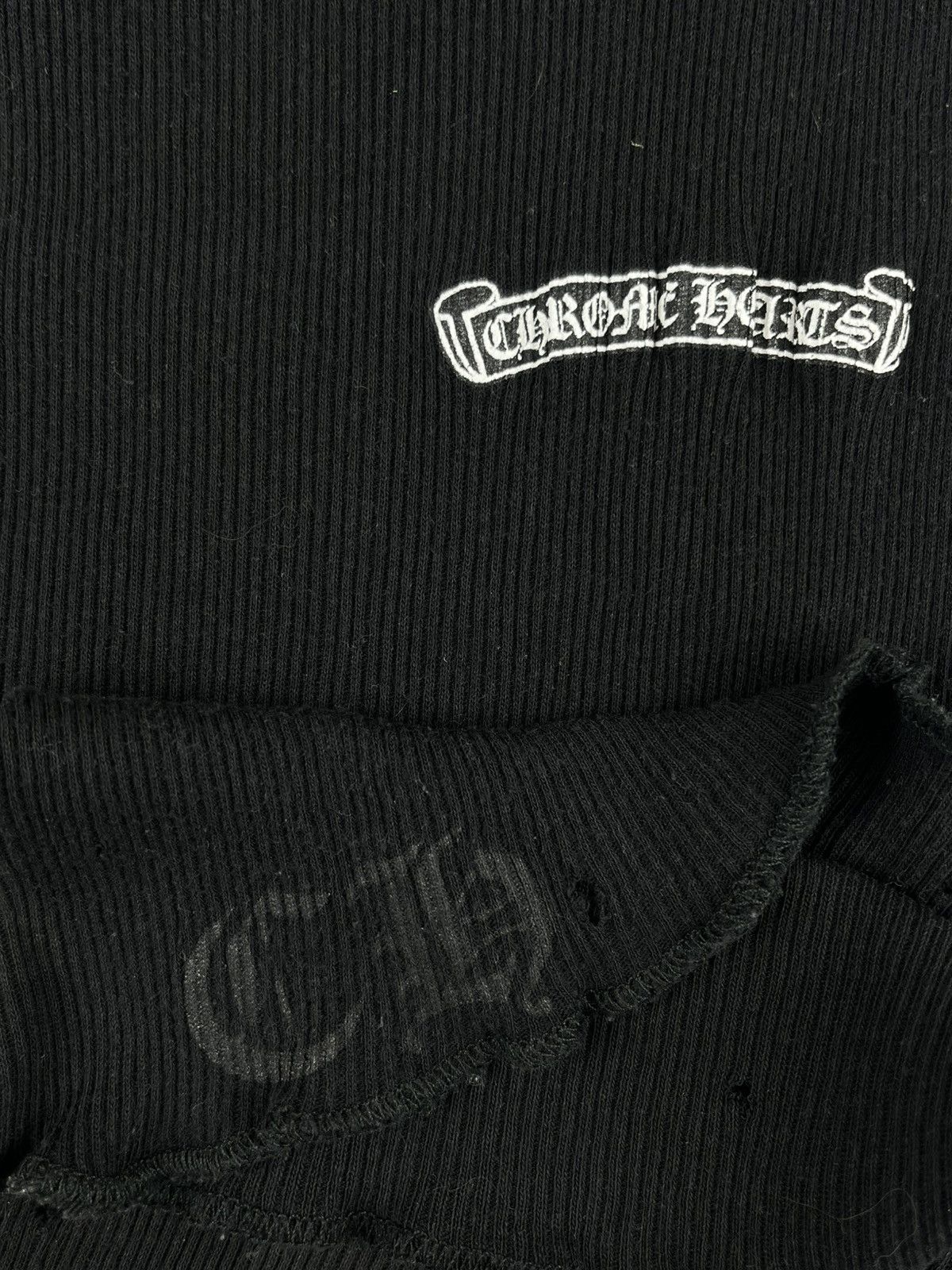 Chrome Hearts Chrome Hearts Vintage Fleur Scroll Logo Distressed Tank Top Size US S / EU 44-46 / 1 - 3 Thumbnail
