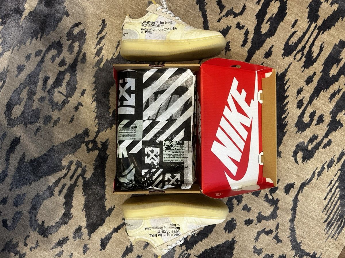 Off-White Nike Off White Air Force 1 Low Size US 10 / EU 43 - 6 Thumbnail