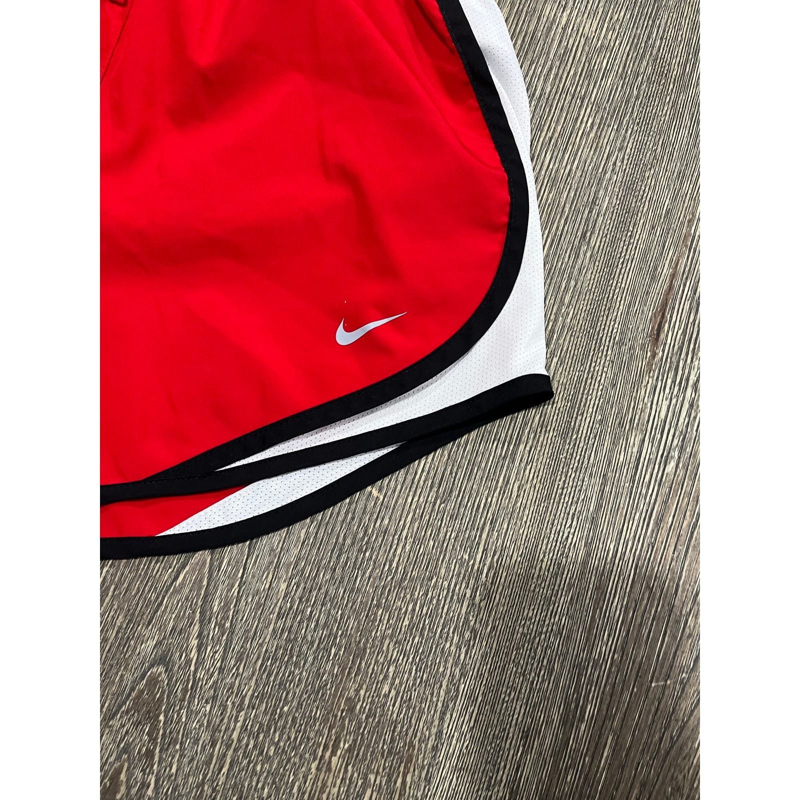 Nike Nike Dri-Fit Running Shorts Elastic Waist Pull-On Red Size S Size 25" / US 0 / IT 36 - 3 Thumbnail