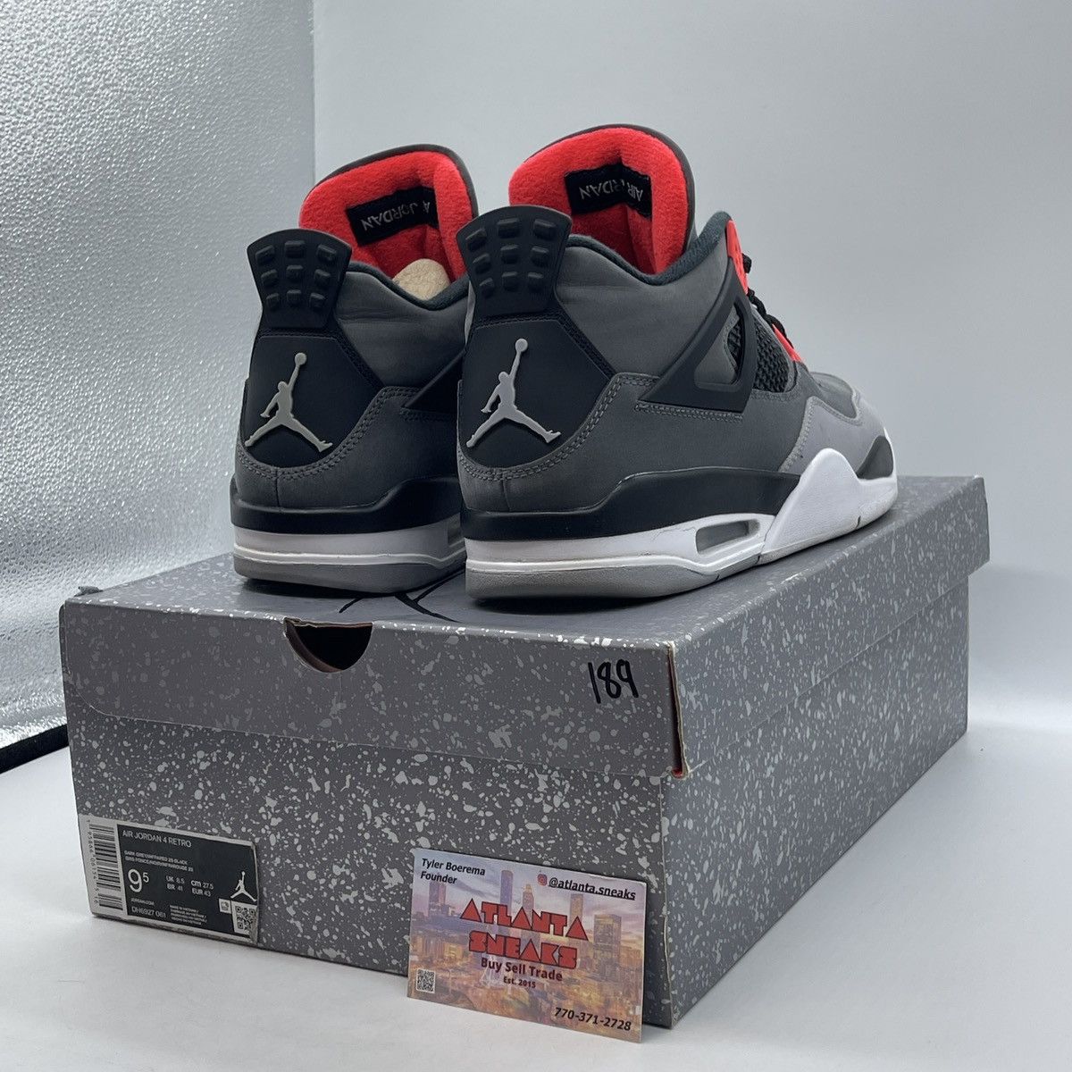 Jordan Brand Air Jordan 4 infrared Size US 9.5 / EU 42-43 - 5 Thumbnail