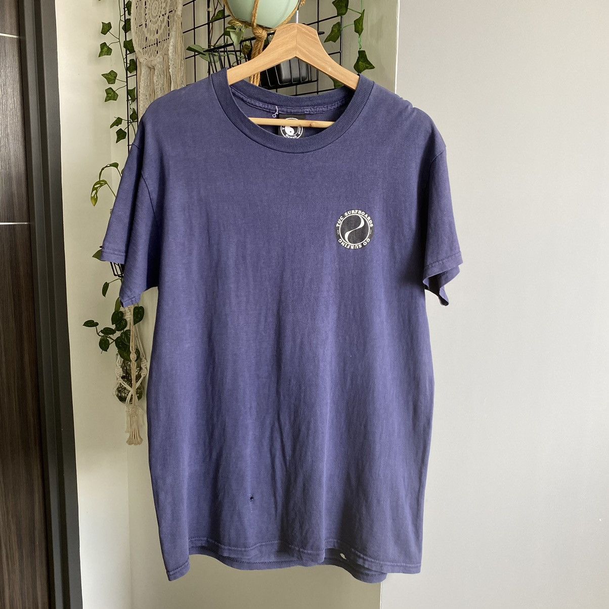 Vintage Thrashed Faded Vintage 90s T&C Surf Designs ERD GRUNGE TEE Size US L / EU 52-54 / 3 - 4 Thumbnail