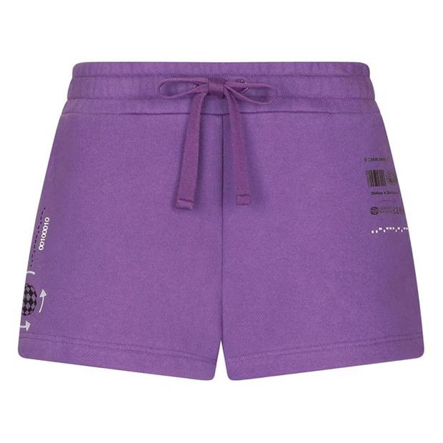 Dolce & Gabbana o1g2r1mq1024 Print Cotton Jersey Shorts in Purple Size 30" / US 8 / IT 44 - 1 Thumbnail