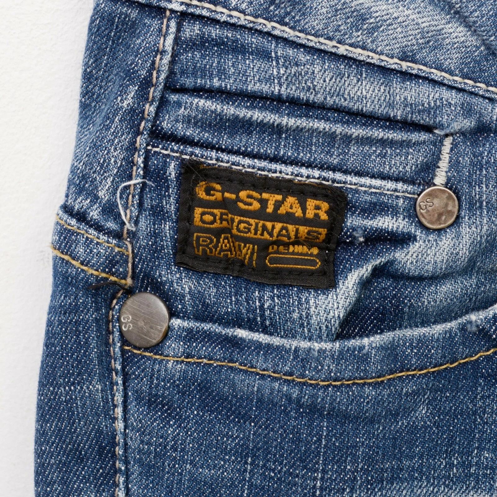 G-Star Raw Midge Straight Women's Jeans W26 L32 Trousers Stretch Size 26" / US 2 / IT 38 - 7 Thumbnail