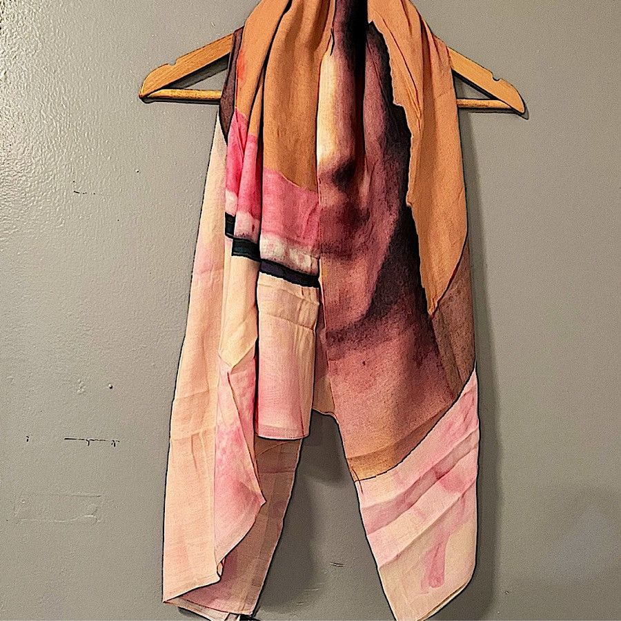 image of Authentic Givenchy Riccardo Tisci Madonna Oversized Scarf, Women's