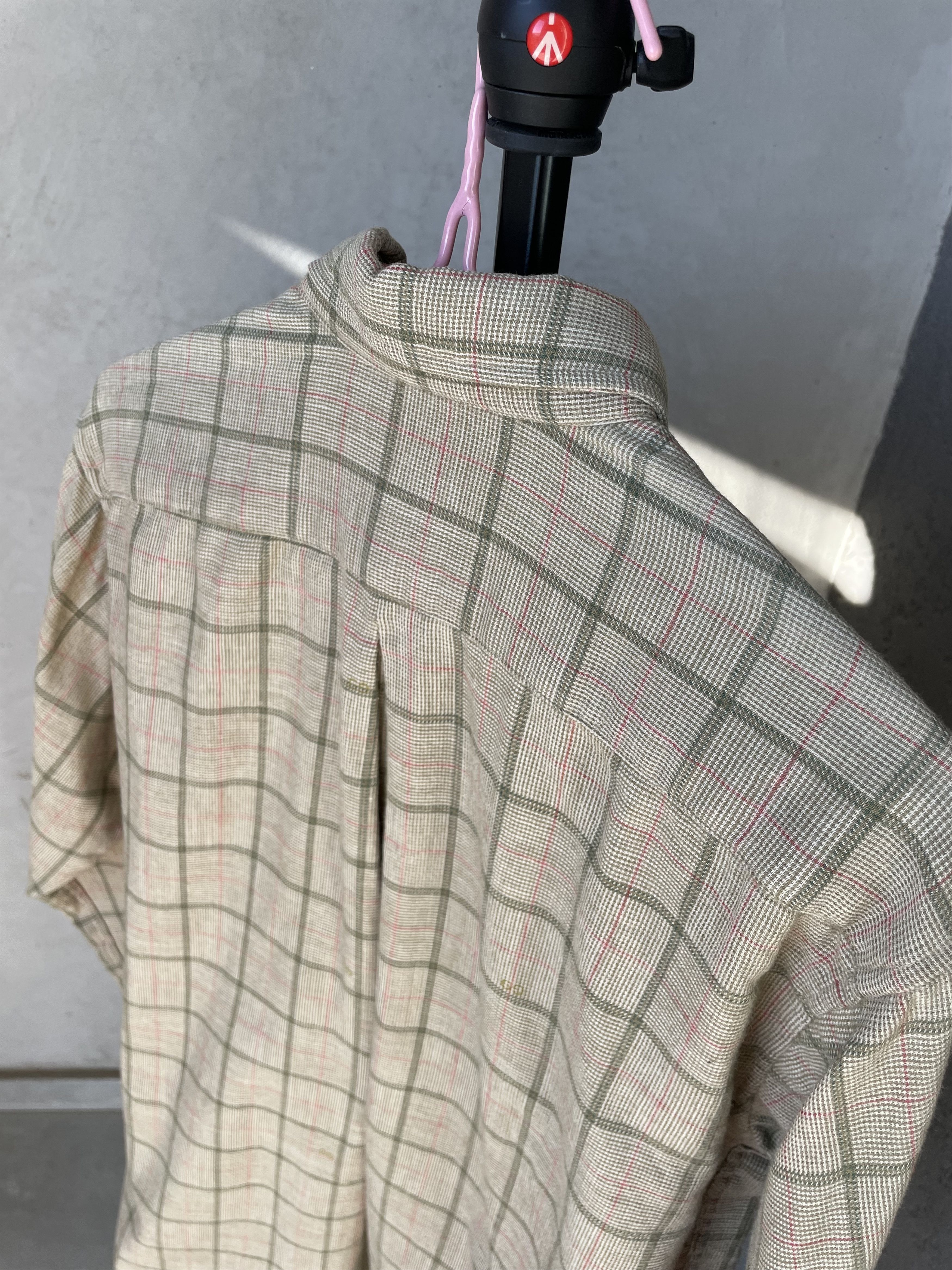 Gucci × Tom Ford × Vintage Gucci Shirt Check Monogram Vintage Men 1970s Size US S / EU 44-46 / 1 - 9 Thumbnail