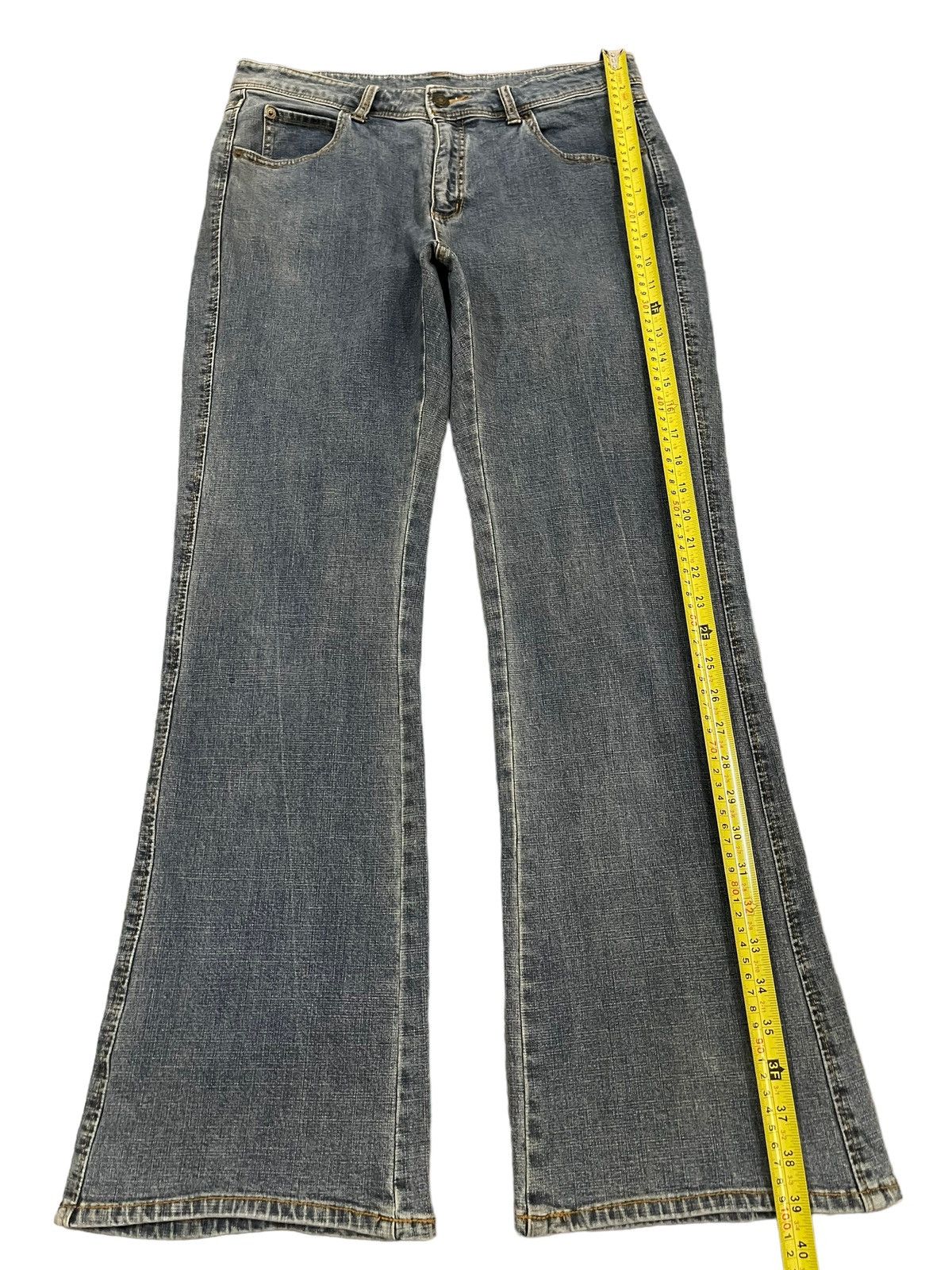 Hysteric Glamour Vintage Japanese Brand Blue Wash Style Bootcut Jeans Size US 31 - 10 Thumbnail