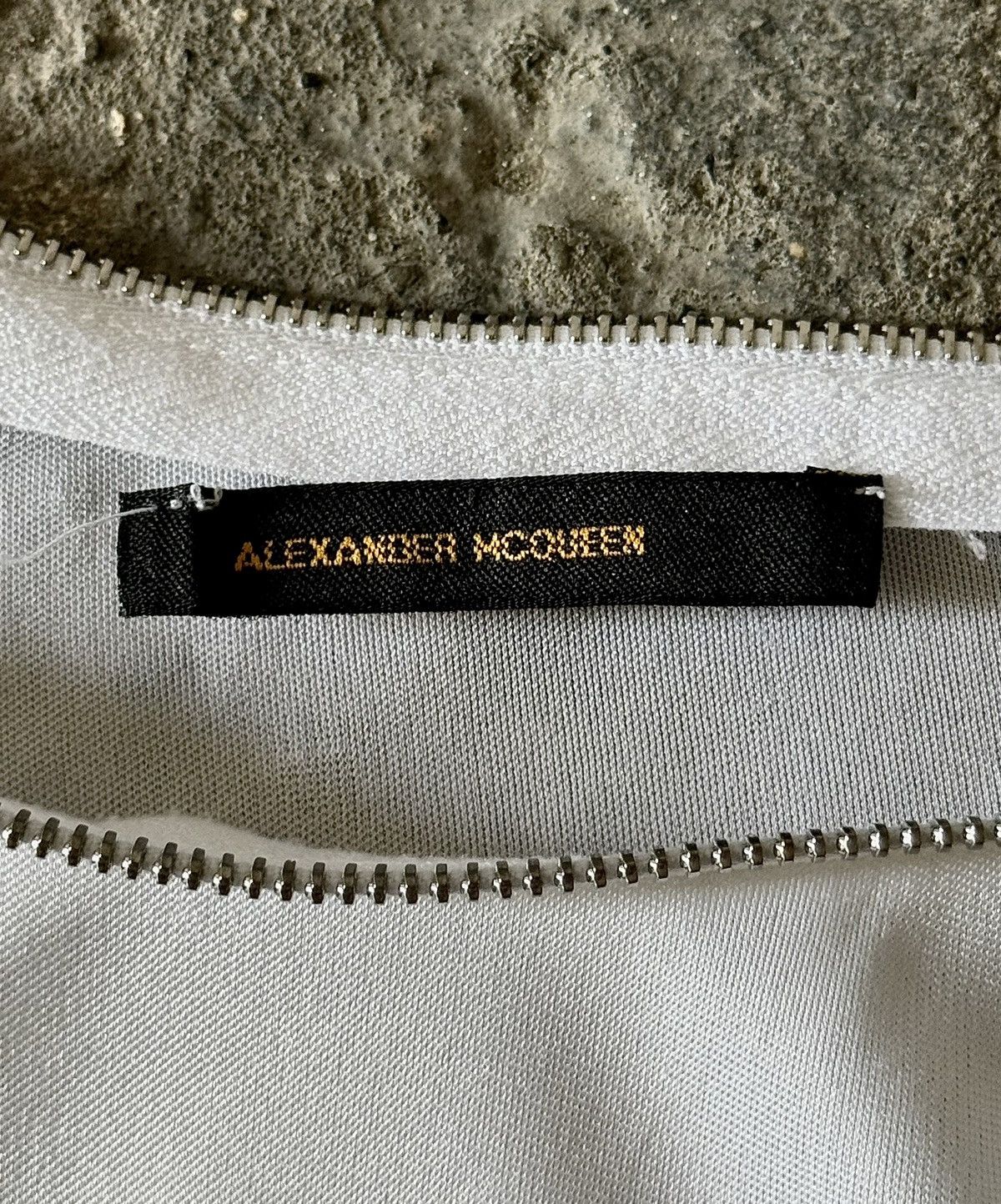 Alexander McQueen Archive Alexander Mcqueen -SS1997 -Zippered Asymmetrical Top Size S / US 4 / IT 40 - 19 Thumbnail