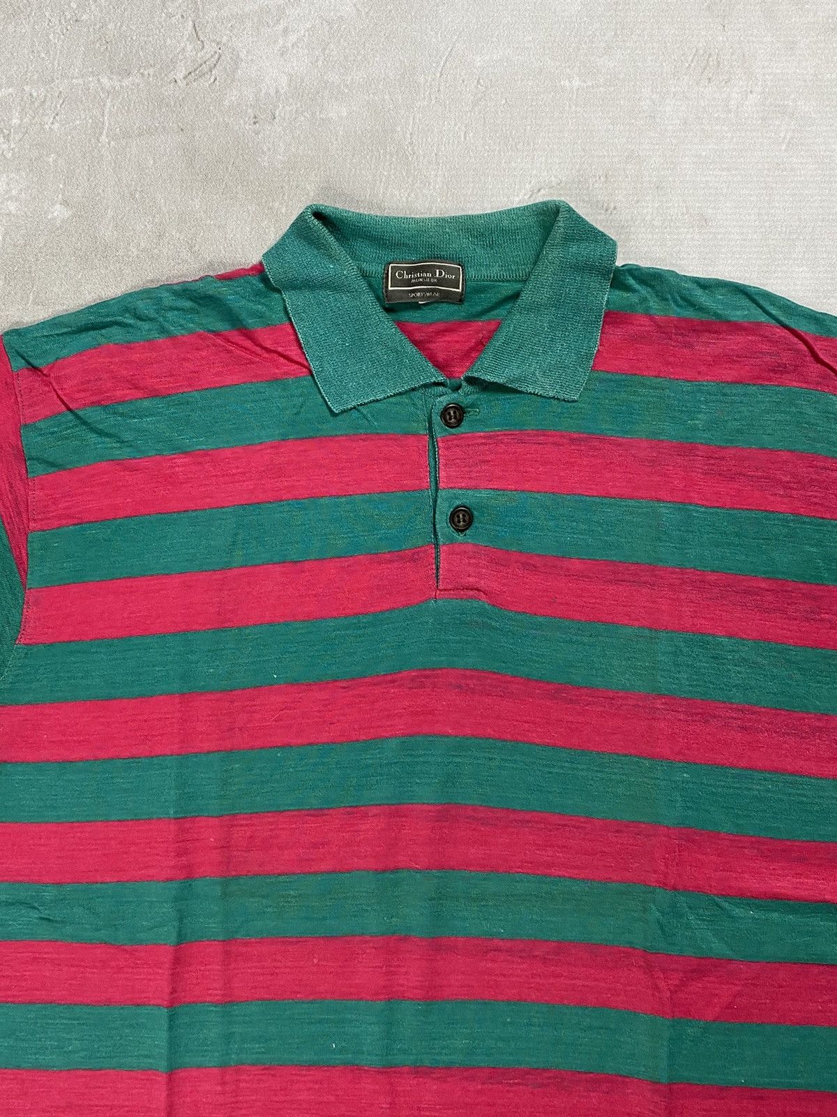 Christian Dior Monsieur Vintage Cristian Dior Polo Shirt Size US M / EU 48-50 / 2 - 3 Thumbnail