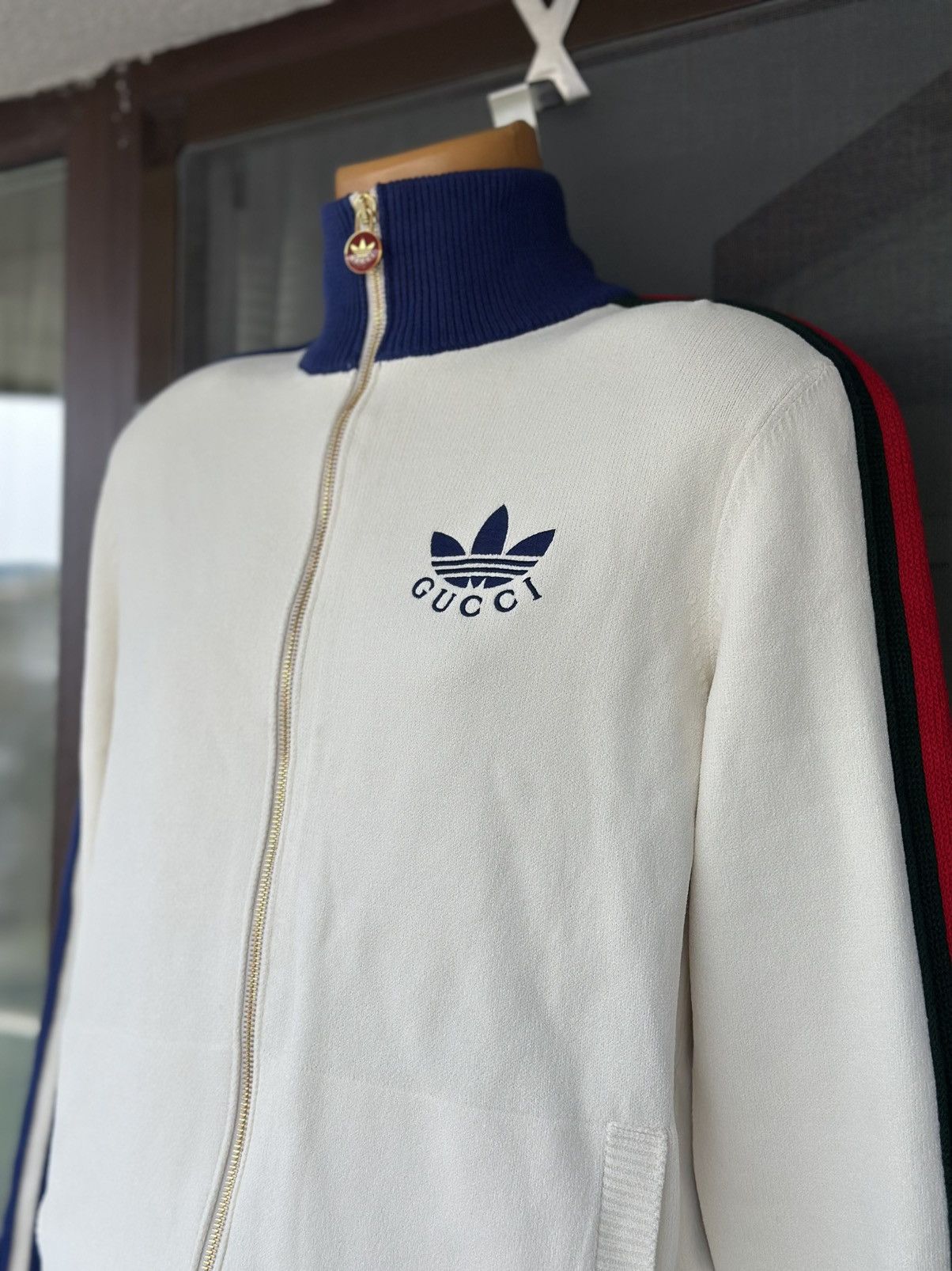 Adidas × Gucci Adidas x Gucci Knit Tracksuit Set - Ivory (Size S), BNWT Size US S / EU 44-46 / 1 - 5 Thumbnail