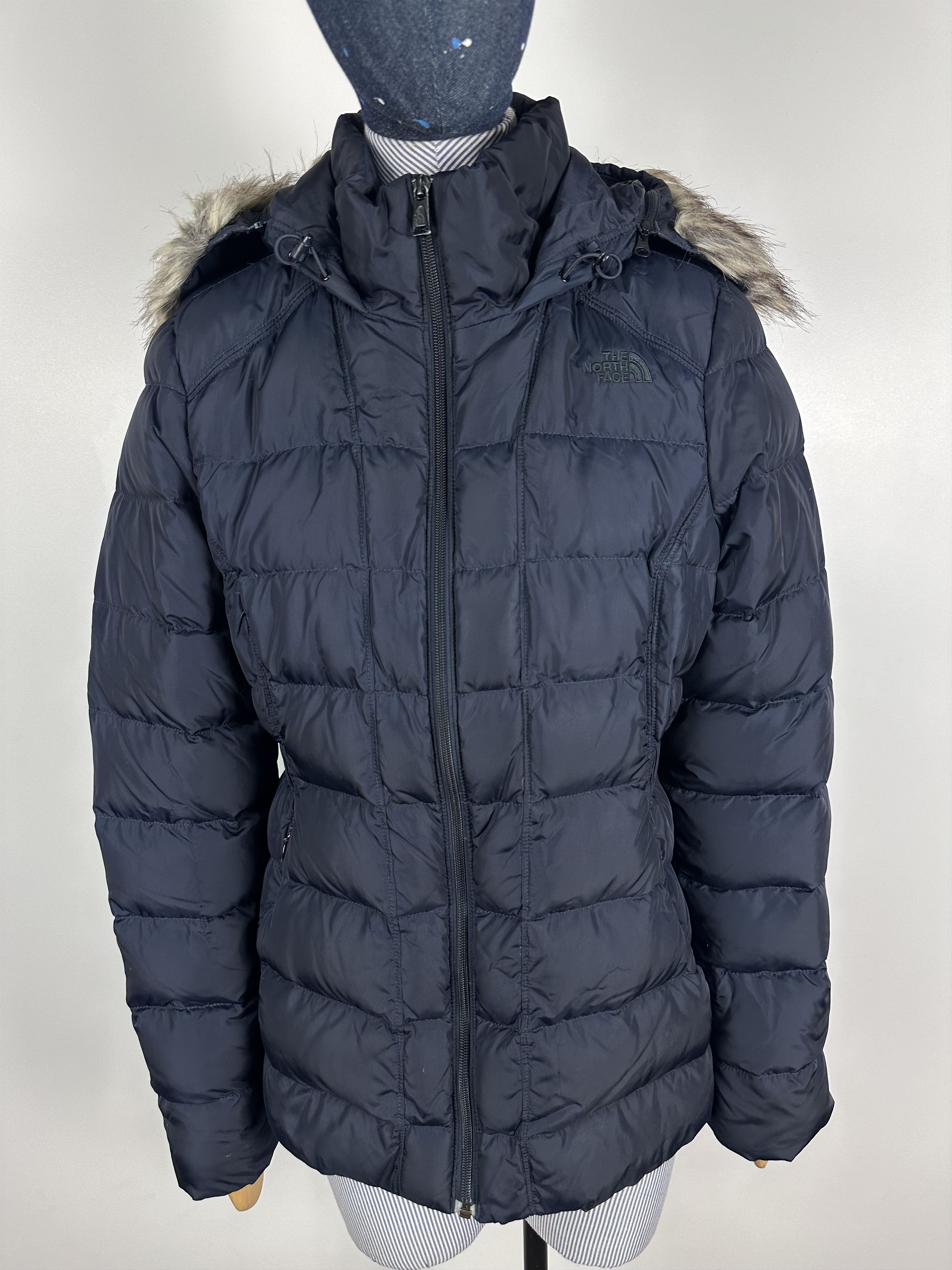 The North Face The North Face Womens Down Puffer Jacket 550 Blue Size M Size M / US 6-8 / IT 42-44 - 2 Thumbnail