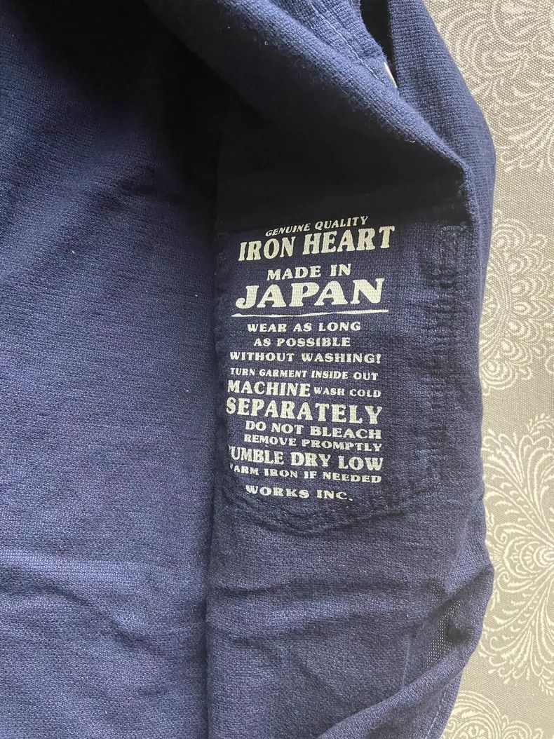 Iron Heart Iron Heart IHSH-357 linen and cotton long sleeved shirt Size US M / EU 48-50 / 2 - 2 Thumbnail