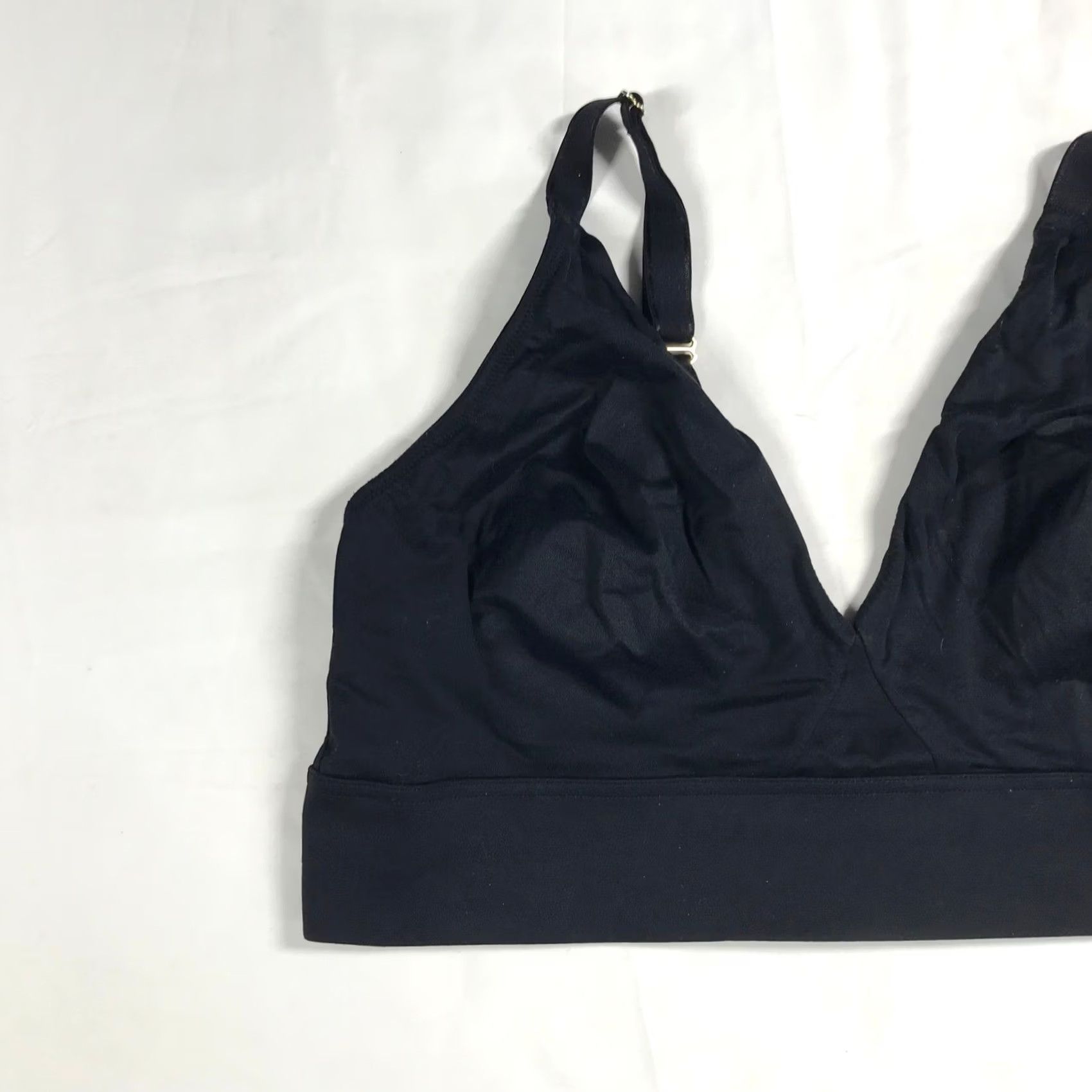 Vintage Soma Embraceable Wireless Unlined Tailored Bralette Black XXL 112305 Size ONE SIZE - 2 Thumbnail