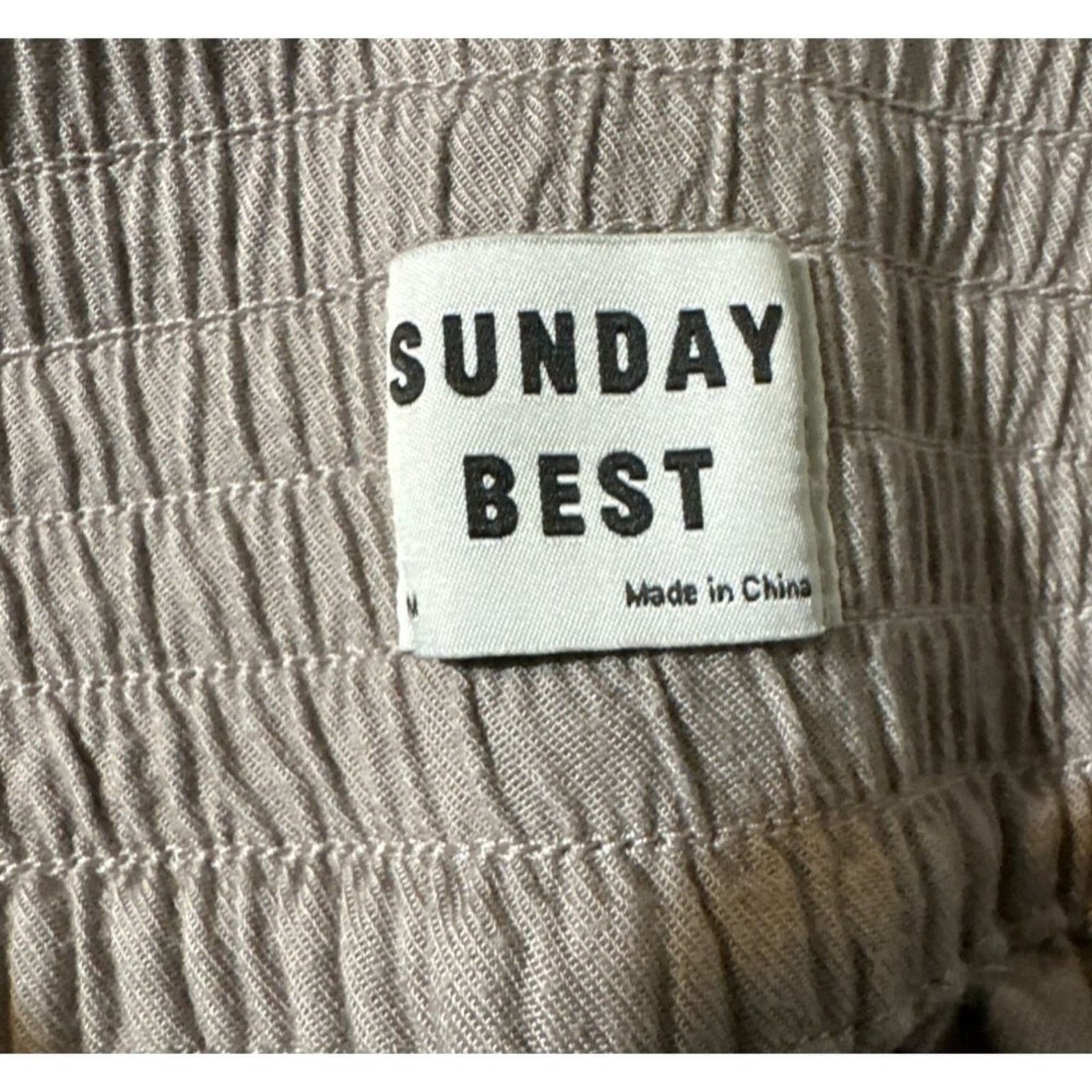 Aritzia Aritzia Sunday Best Sullivan Beige Linen Pants Medium Size 30" / US 8 / IT 44 - 5 Thumbnail