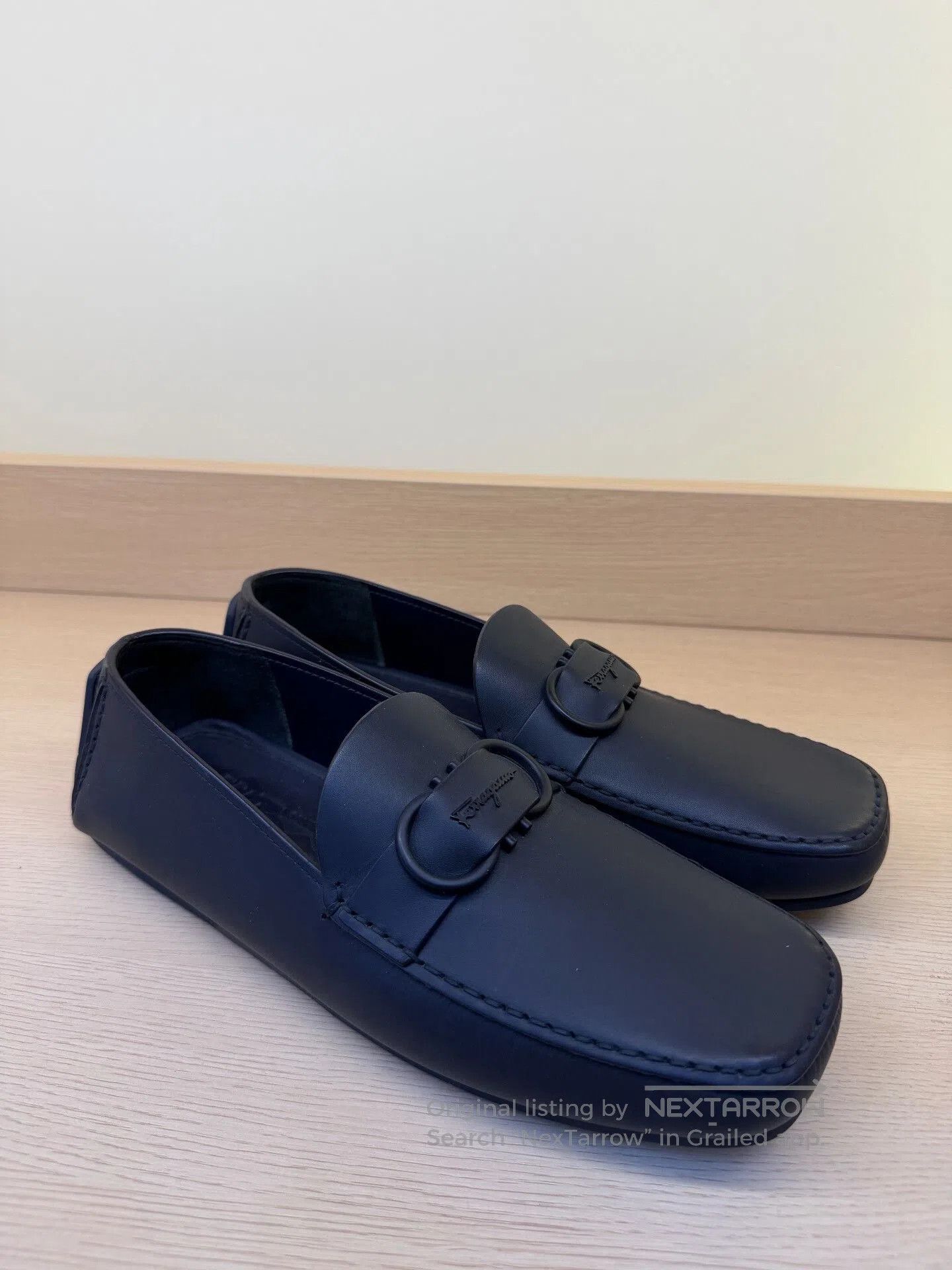 Salvatore Ferragamo Ferragamo Men's Leather Loafers. Size US 8 / EU 41 - 3 Thumbnail