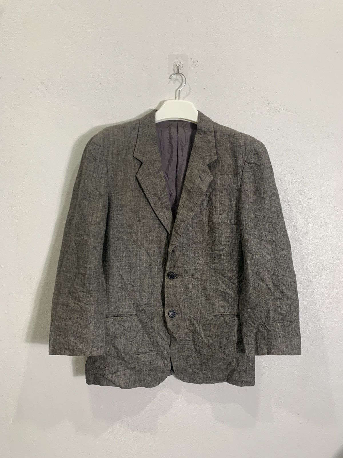 Issey Miyake Vintage 1980 Issey Miyake Blazer Jacket Size US M / EU 48-50 / 2 - 1 Thumbnail