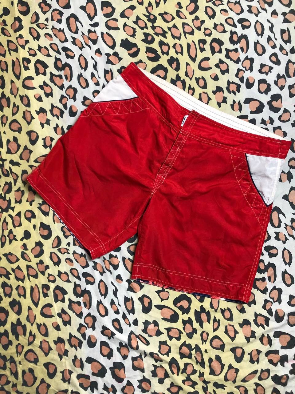 Diesel × Vintage Rare rap japan shorts Diesel Usa punk rock gothic alt y2k Size US 36 / EU 52 - 6 Thumbnail
