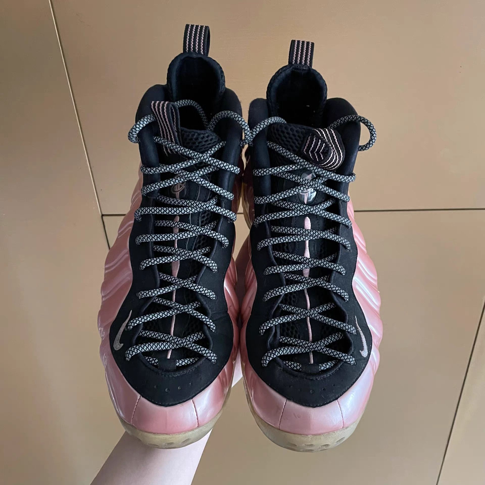 Nike Nike Air Foamposite One "Pink Flash" Size US 11.5 / EU 44-45 - 3 Thumbnail