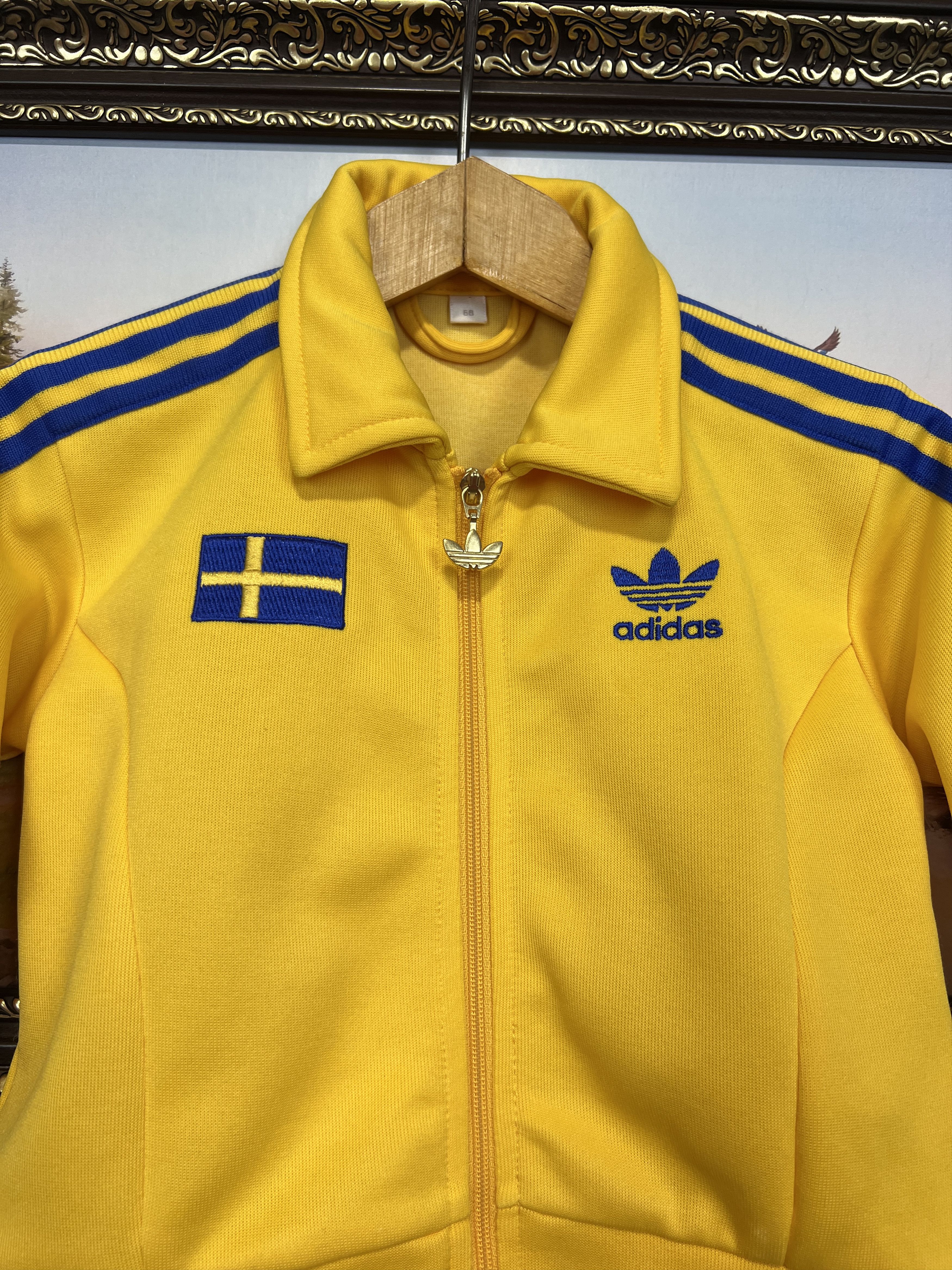 Adidas Sweden Football Jacket Track World Cup Size Boys 6M Size US XXS / EU 40 - 2 Thumbnail