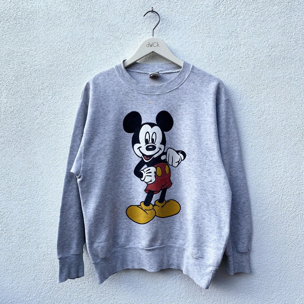 Other Vintage MICKEY MOUSE Disney Cartoon Sweatshirt USA 80s Size US M / EU 48-50 / 2 - 1 Thumbnail