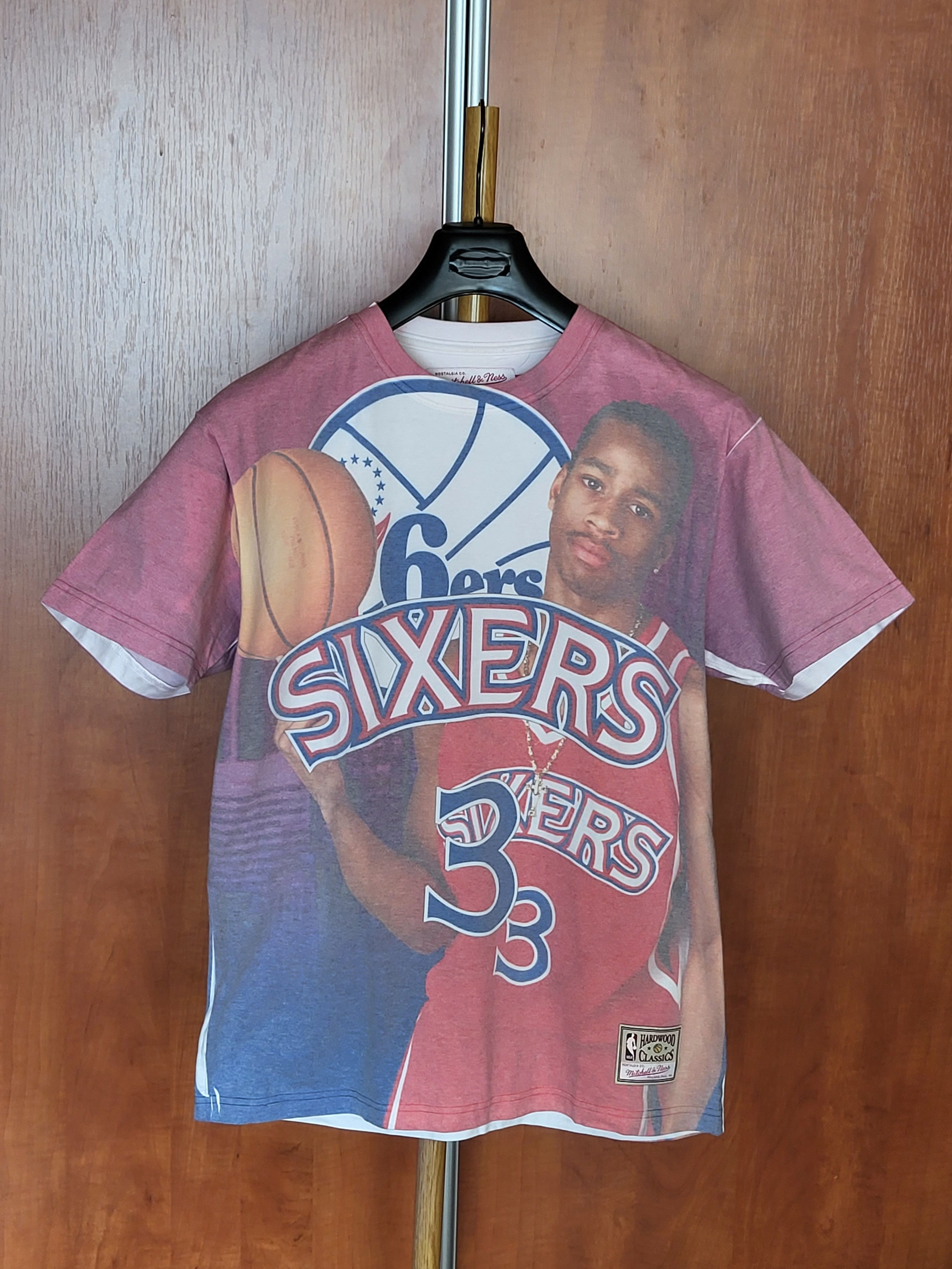 Mitchell & Ness Mitchell & Ness NBA Allen Iverson Phil Sixers T-Shirt Size US L / EU 52-54 / 3 - 1 Thumbnail