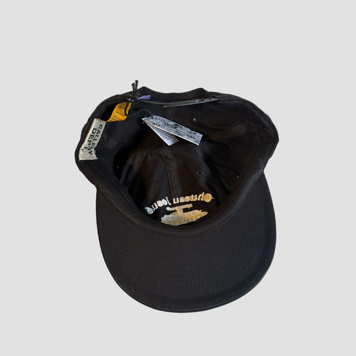 Gallery Dept. Gallery Dept Chateau Josue Resort Cap Black Size ONE SIZE - 9 Thumbnail