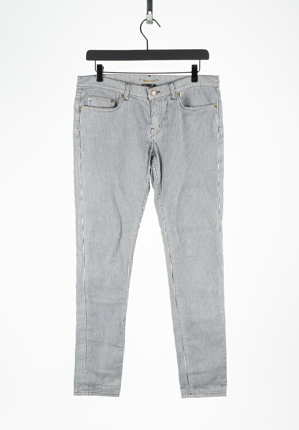 Saint Laurent Paris Original Saint Laurent Paris Women Pants Jeans Size 31 H4724 Size 31" - 1 Thumbnail