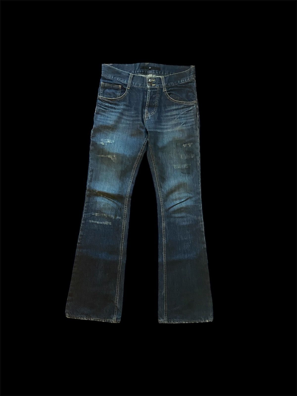Japanese Brand NO ID. Flared Denim Size US 28 / EU 44 - 2 Thumbnail