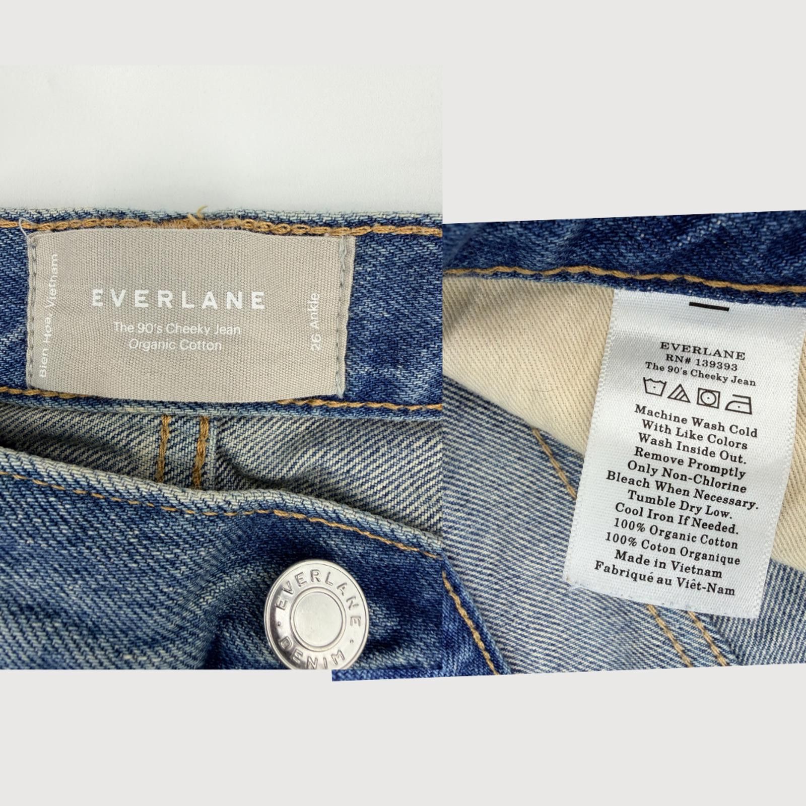 Everlane Everlane 90s Cheeky Jeans High Rise Ankle Medium Wash 26 Size 26" / US 2 / IT 38 - 3 Thumbnail