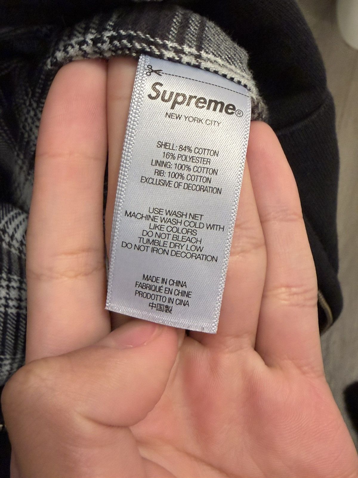 Supreme supreme sox zip up Size US XL / EU 56 / 4 - 6 Thumbnail