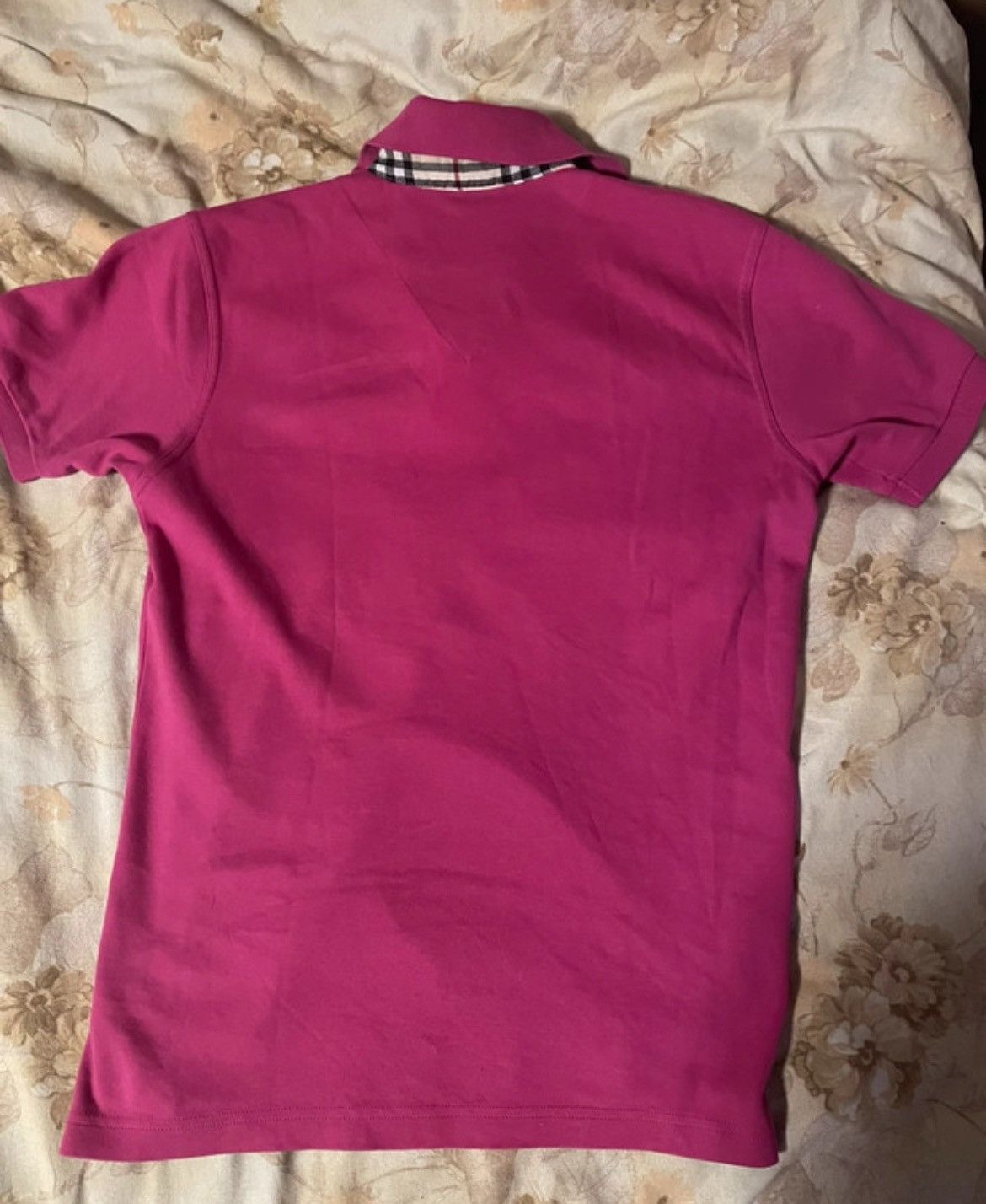 Burberry Pink burberry polo shirt Size US M / EU 48-50 / 2 - 3 Thumbnail