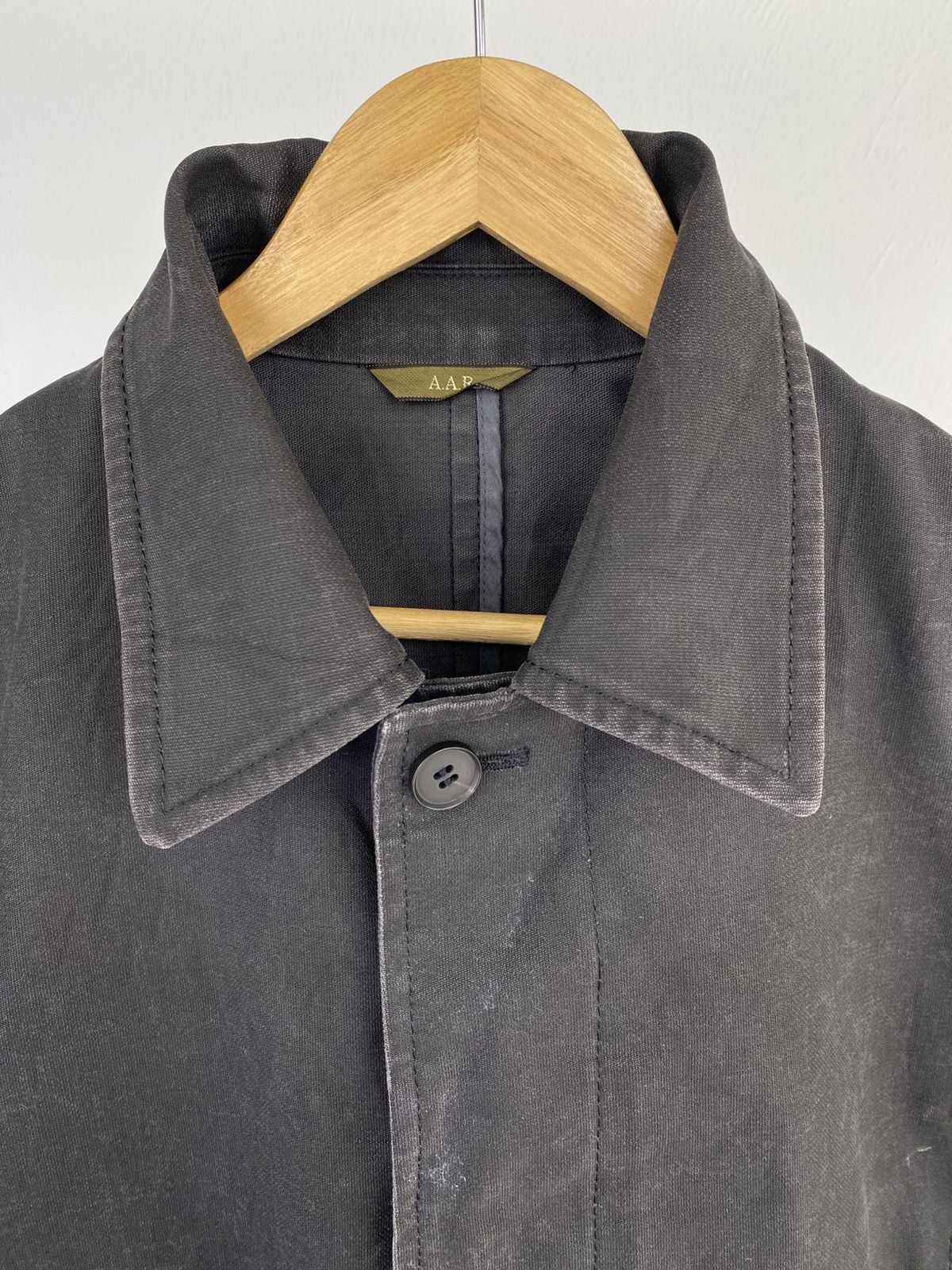 Yohji Yamamoto 90's AAR by Yohji Yamamoto Distressed Black Coat Size US M / EU 48-50 / 2 - 5 Thumbnail