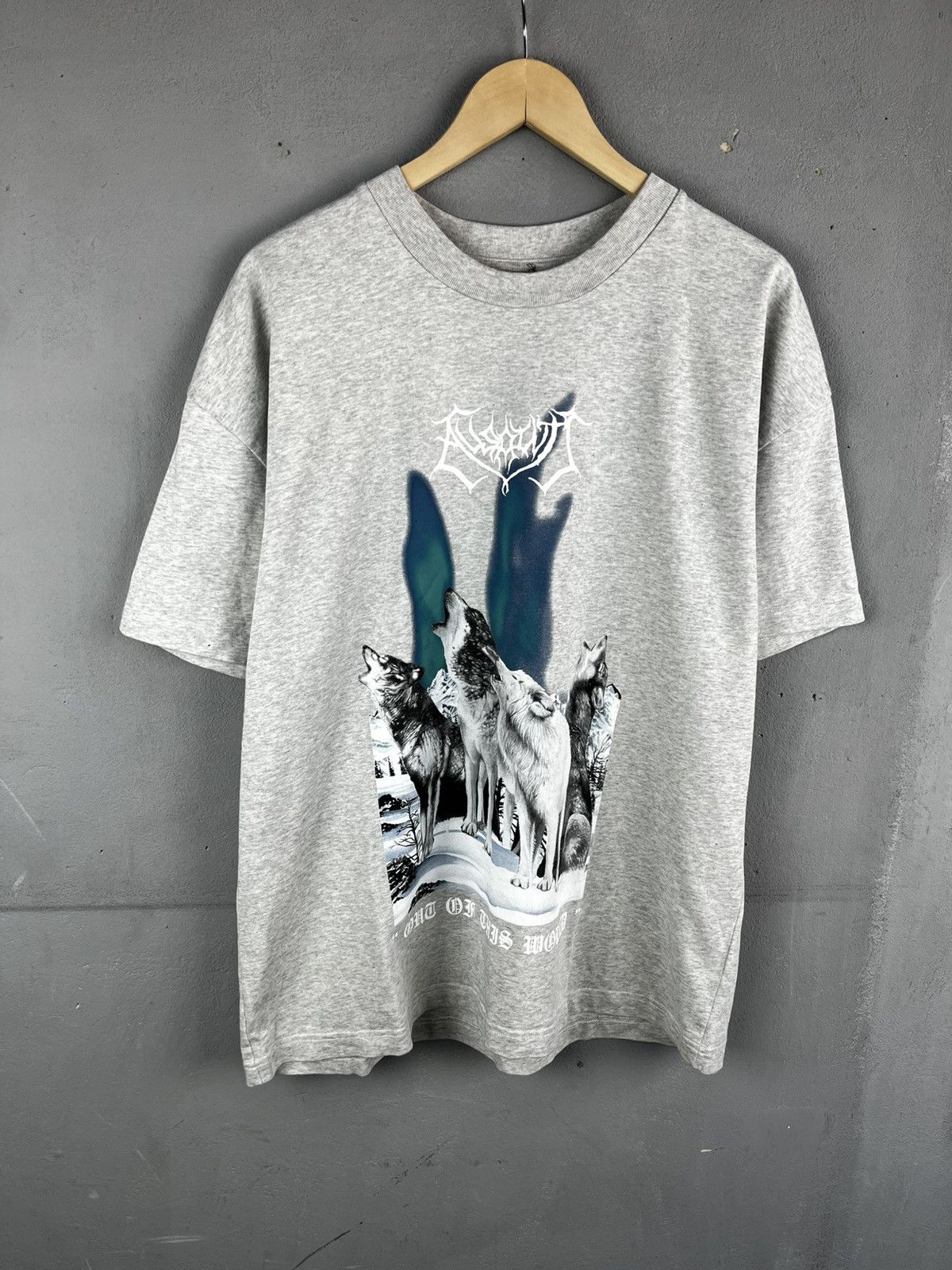 Allsaints Allsaints Oversized Wolf T shirt Size US M / EU 48-50 / 2 - 3 Thumbnail