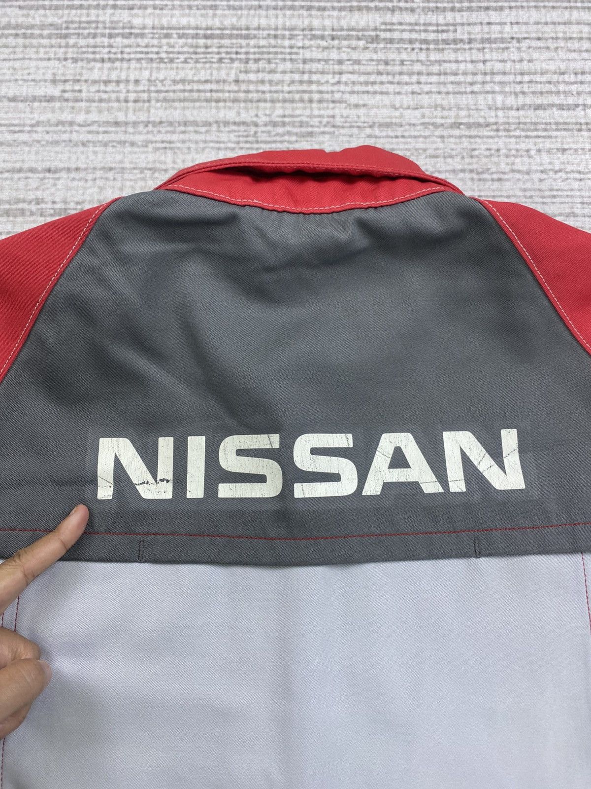 Designer × Japanese Brand × Vintage Vintage Nissan Genuine Retro Colour JDM Workwear Jacket Size US M / EU 48-50 / 2 - 3 Thumbnail
