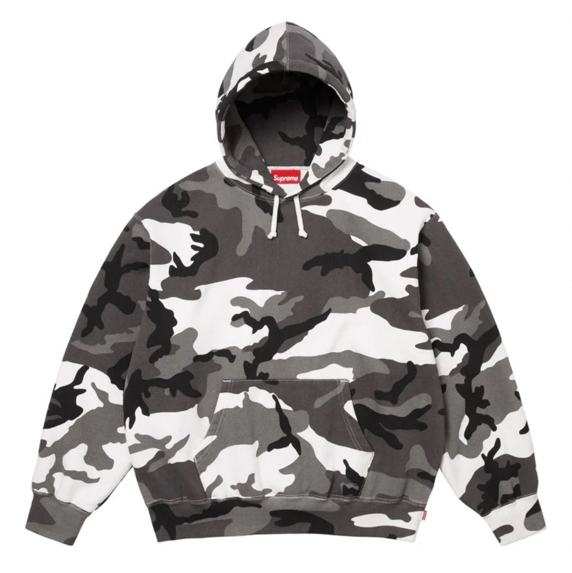 Supreme Supreme Snow Camo Satin Appliqué Sweatshirt Hoodie Small S Size US S / EU 44-46 / 1 - 3 Thumbnail
