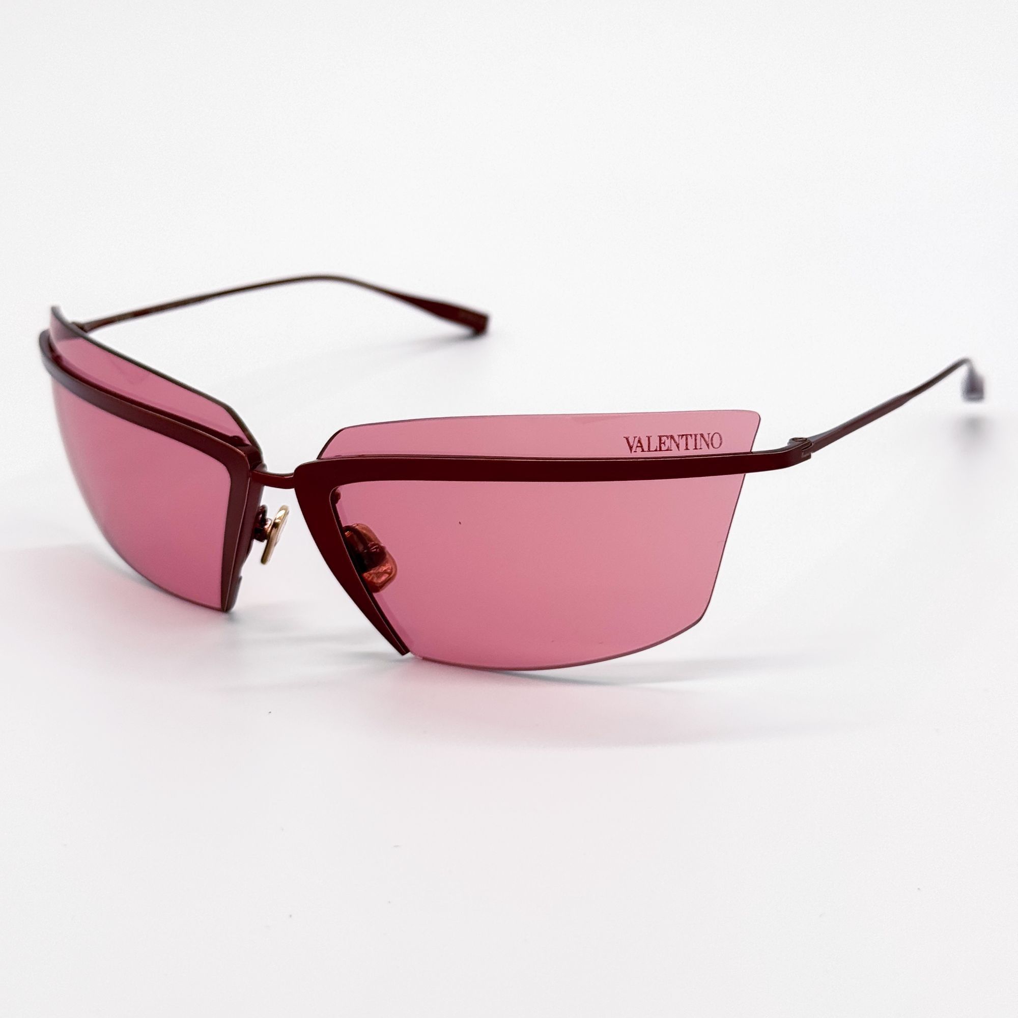 Valentino NEW VALENTINO SUNGLASSES WOMEN RED V-LURE VLS-130B EYEWEAR Size ONE SIZE - 2 Thumbnail