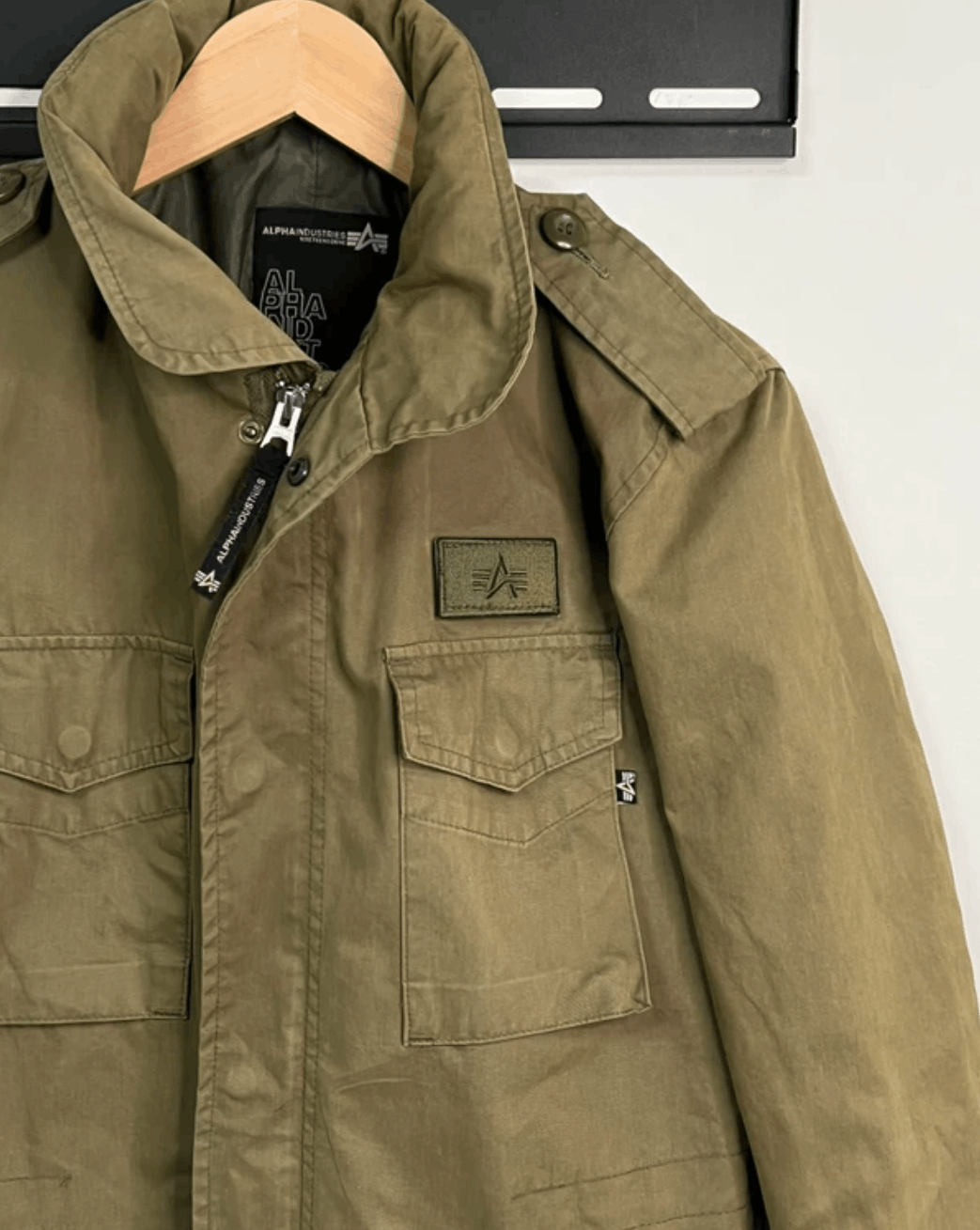 Alpha Industries Vintage Alpha Industries Military womens jacket Size M / US 6-8 / IT 42-44 - 2 Thumbnail