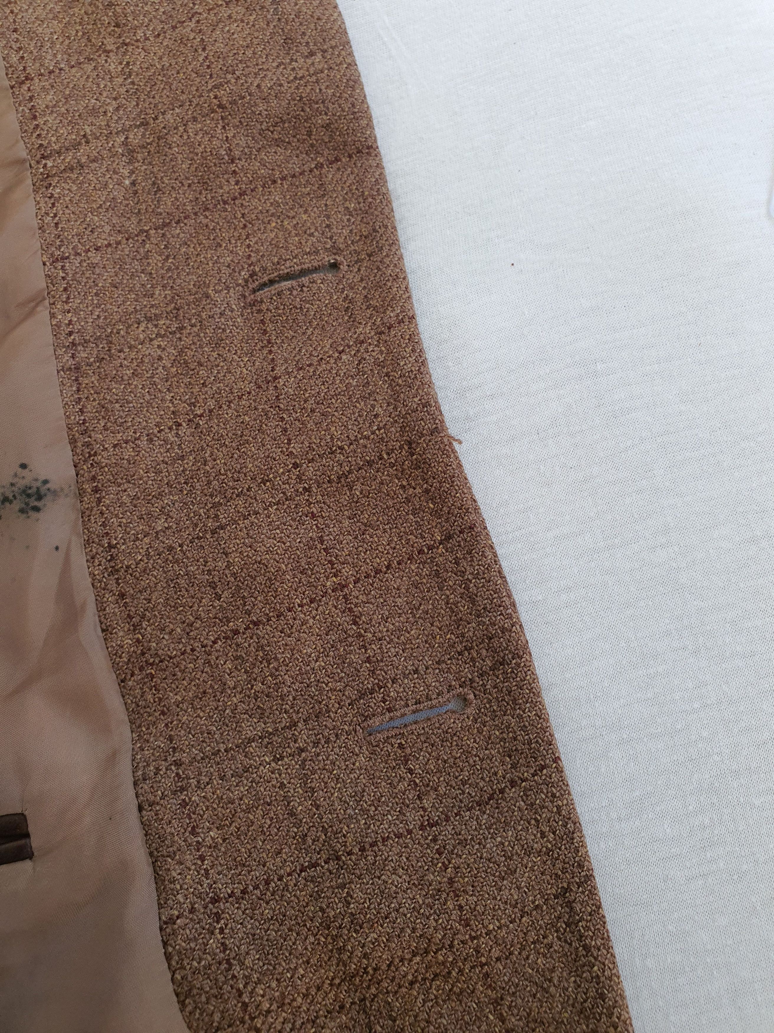 Ermenegildo Zegna SOFT Vintage Sports Coat Suit Jacket w Elbow Patches - EU 50 Size 40R - 9 Thumbnail