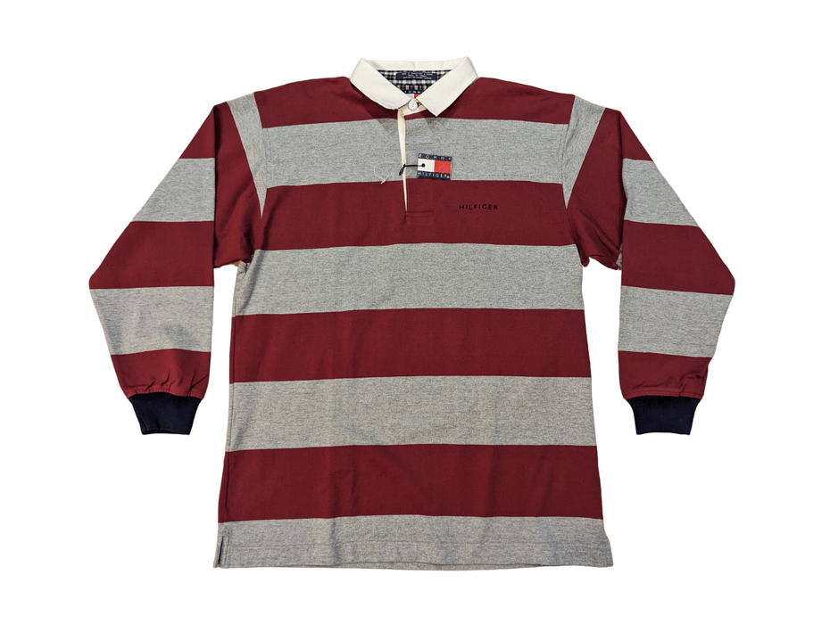 Tommy Hilfiger NWT Vintage 1990s Tommy Hilfiger Border Polo Shirt