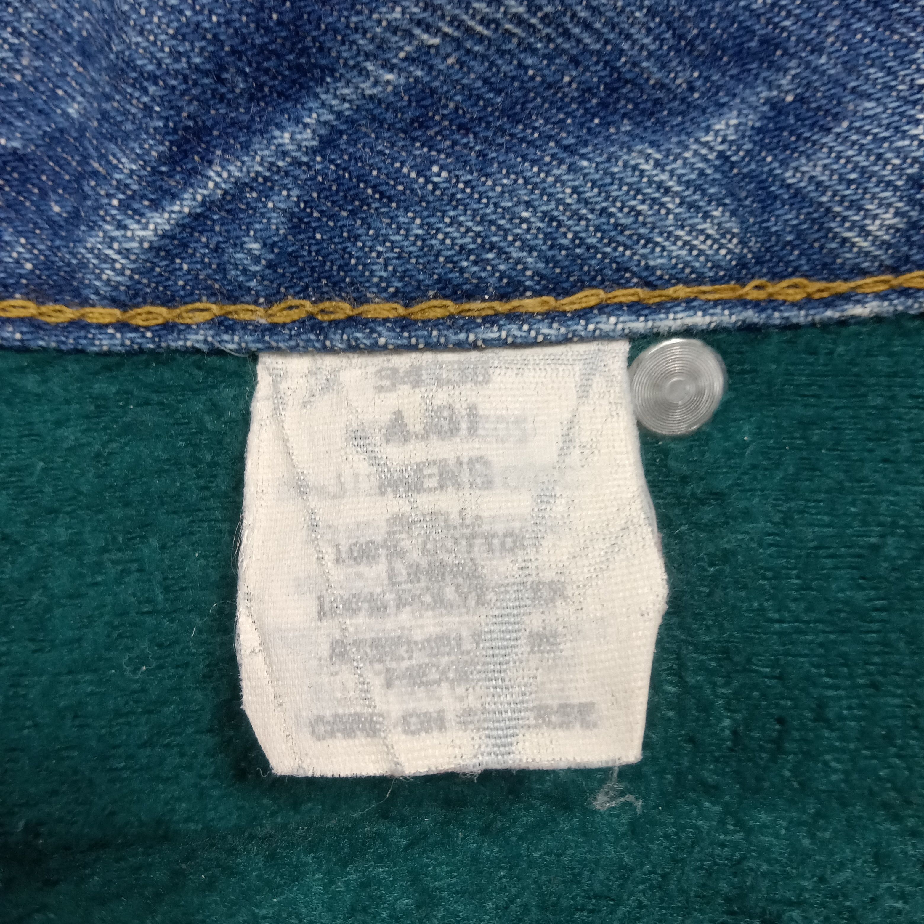 L.L. Bean L.L. Bean American Inner Fleece Denim Jeans C280N1 Size US 33 - 13 Thumbnail