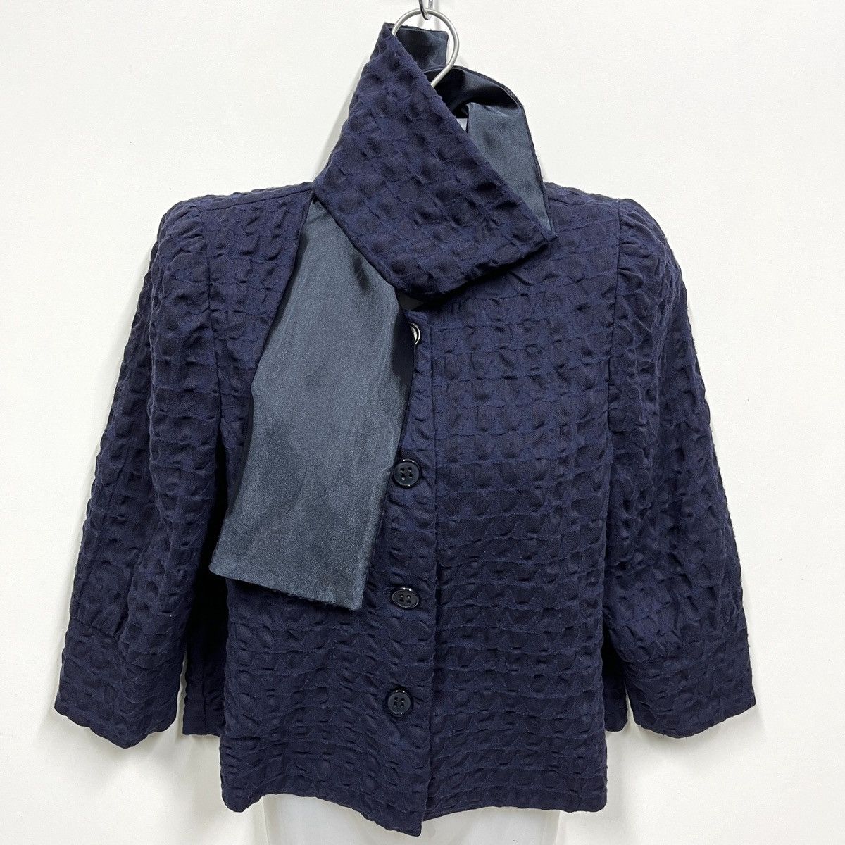 Emporio Armani Emporio Armani Runway Wool Blouse Shirt Top Button Up Size M / US 6-8 / IT 42-44 - 3 Thumbnail
