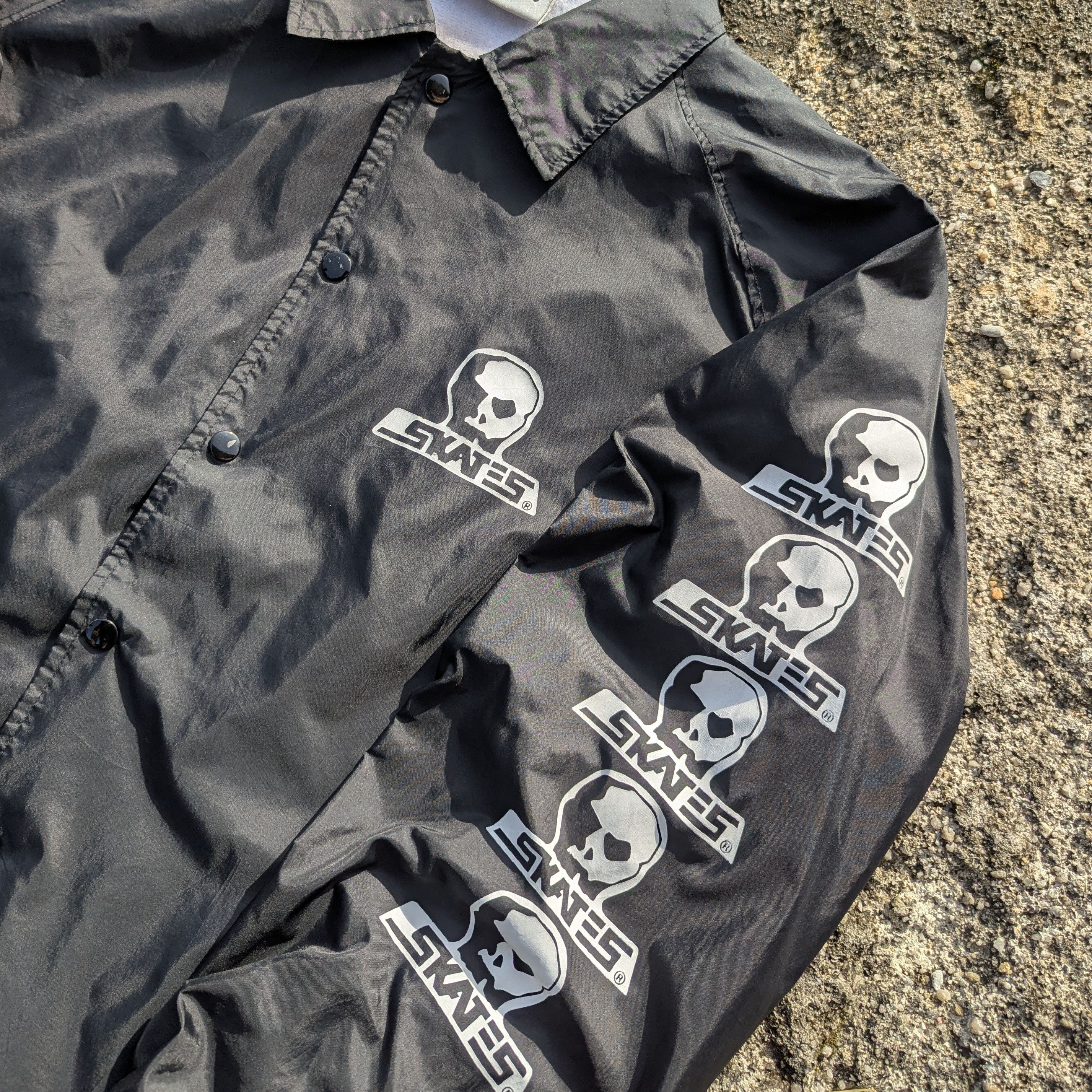 Other 90S SKULL SKATES LOGO COACH JACKET Size US L / EU 52-54 / 3 - 4 Thumbnail
