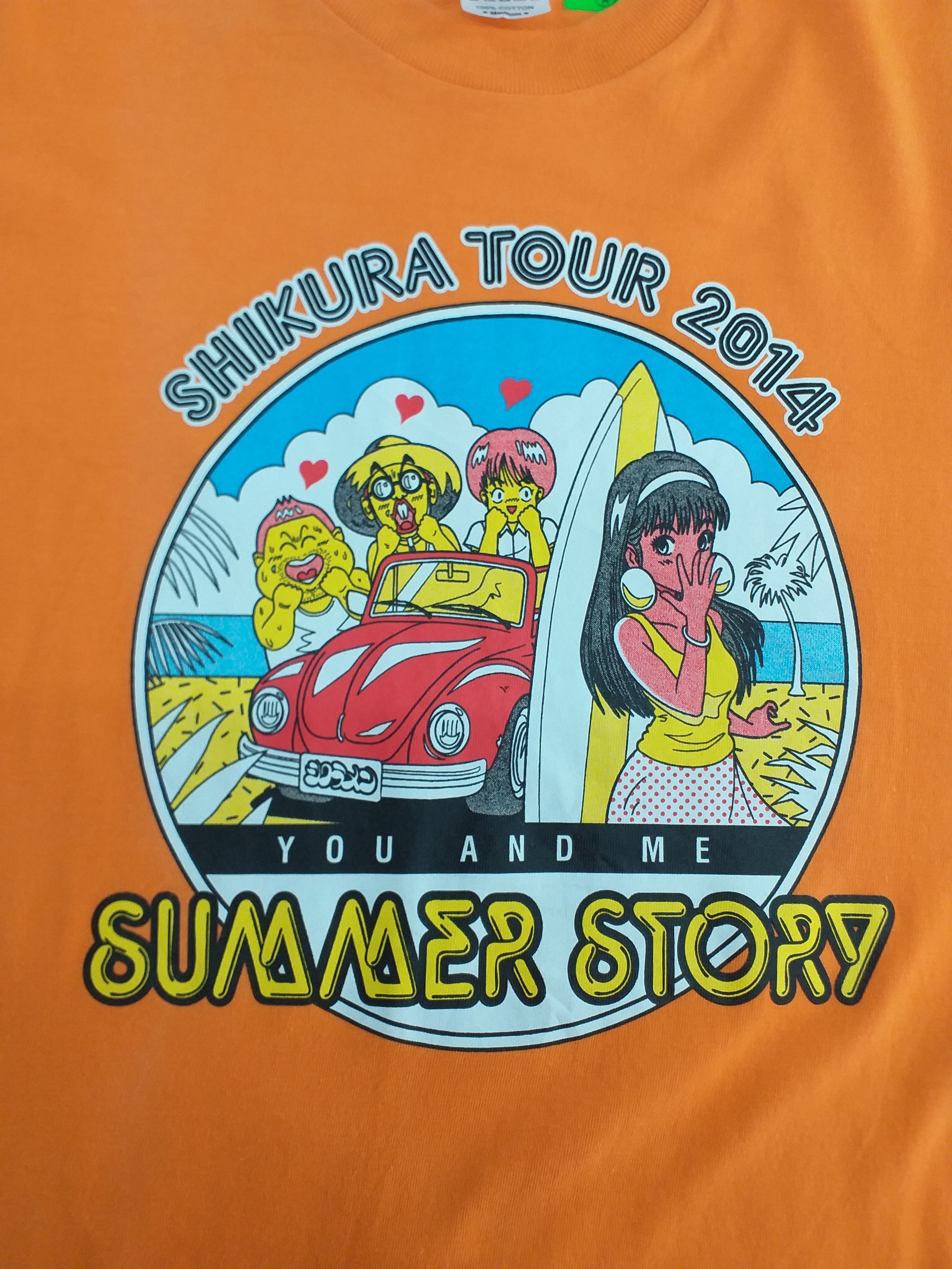 Anime Anime Shikura Tour 2014 Medium Tee -A033 Size US M / EU 48-50 / 2 - 4 Thumbnail
