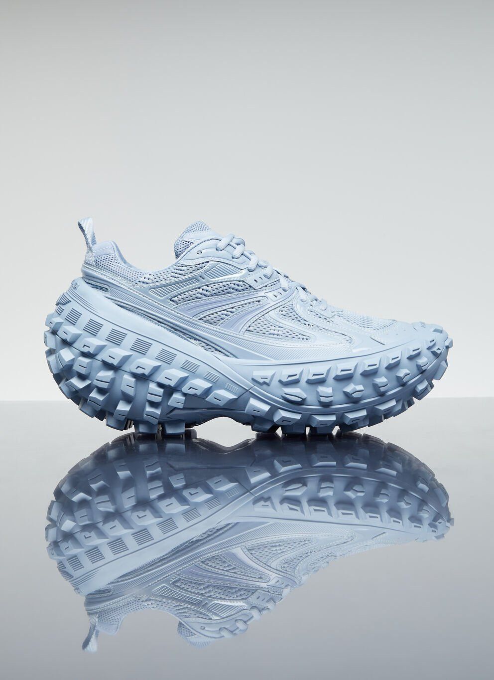 image of Balenciaga Bouncer Sneakers in Blue, Men's (Size 7)