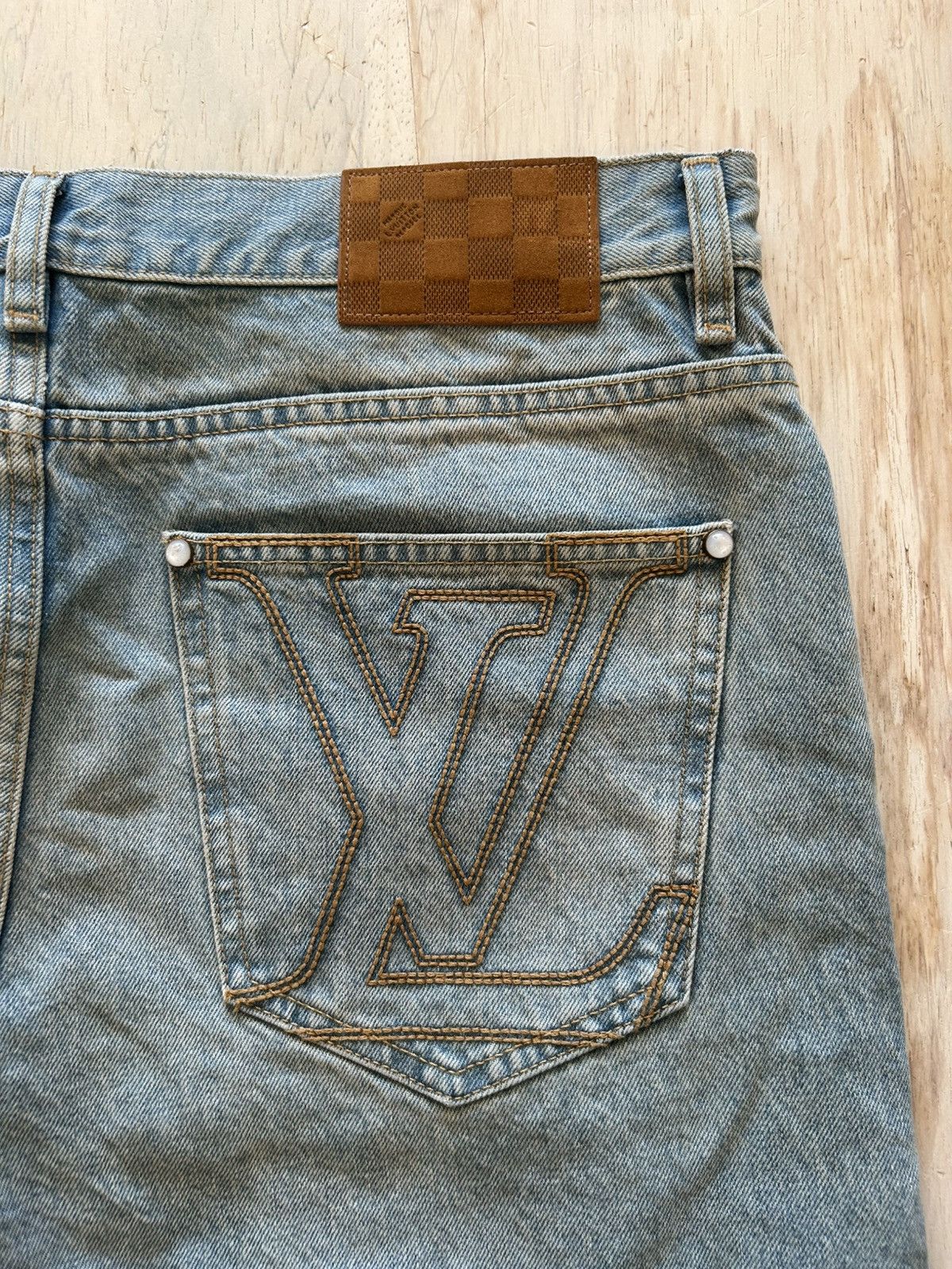 Louis Vuitton Slim Fit Denim Pants Size US 36 / EU 52 - 6 Thumbnail