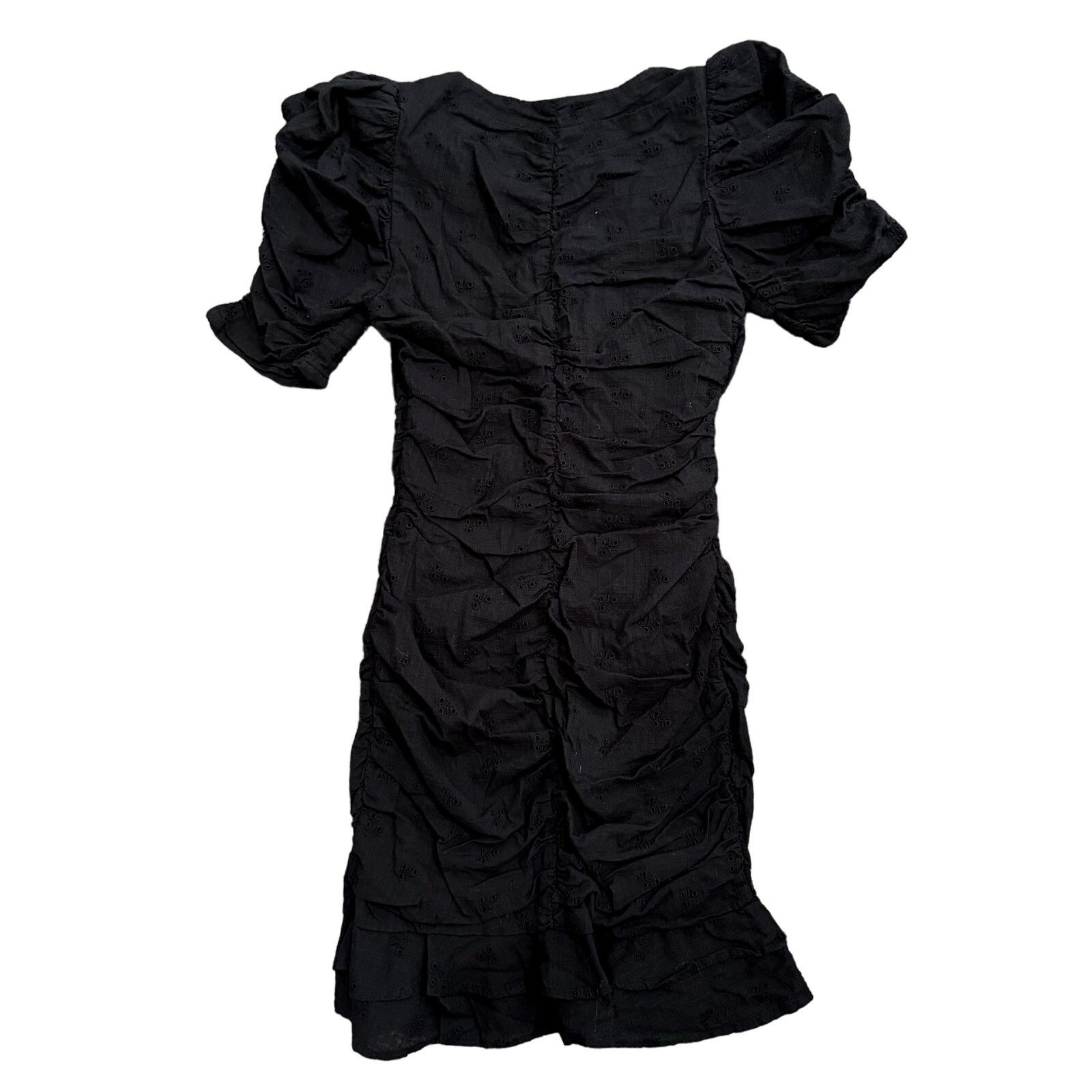 ASTR The Label ASTR The Label Loiza Ruched Mini Dress in Black, Size S Size S / US 4 / IT 40 - 5 Thumbnail