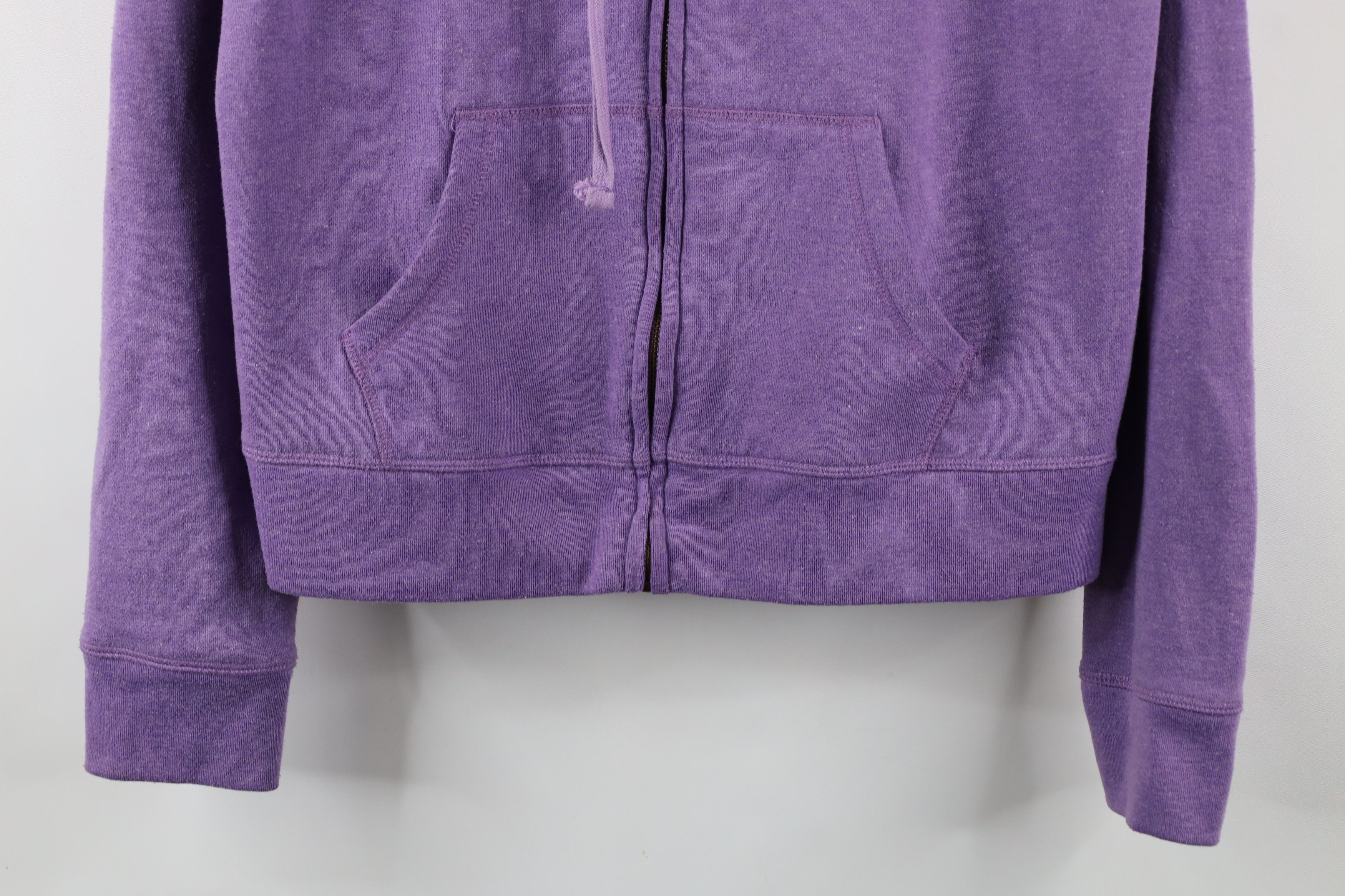 Ralph Lauren × Vintage Vintage 90s Ralph Lauren Full Zip Hoodie Sweatshirt Purple Size XXL / US 16-18 / IT 52-54 - 3 Thumbnail