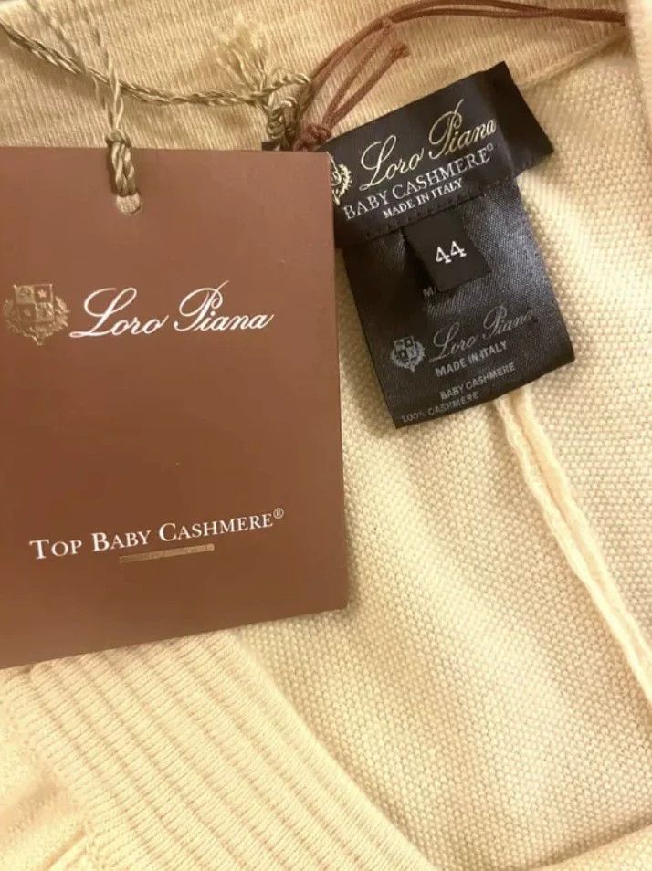 Loro Piana LORO PIANA Woman's cashmere extra large pants XL size Size 28" / US 6 / IT 42 - 6 Thumbnail